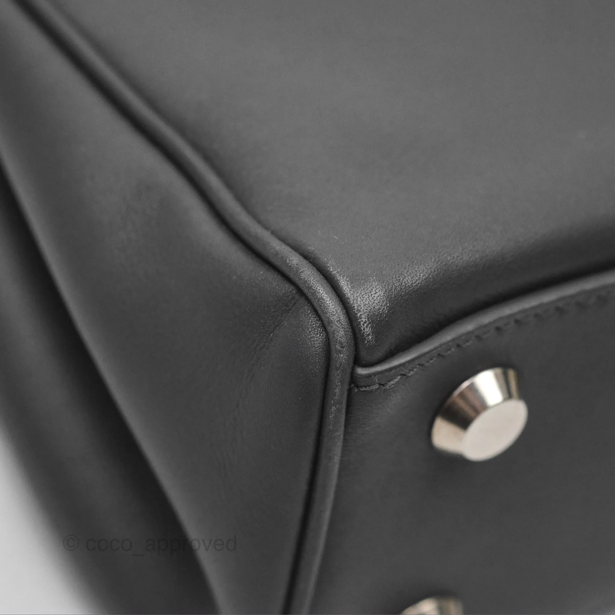 Balenciaga Rodeo Mini in Grey Smooth Calfskin Antique Silver Hardware