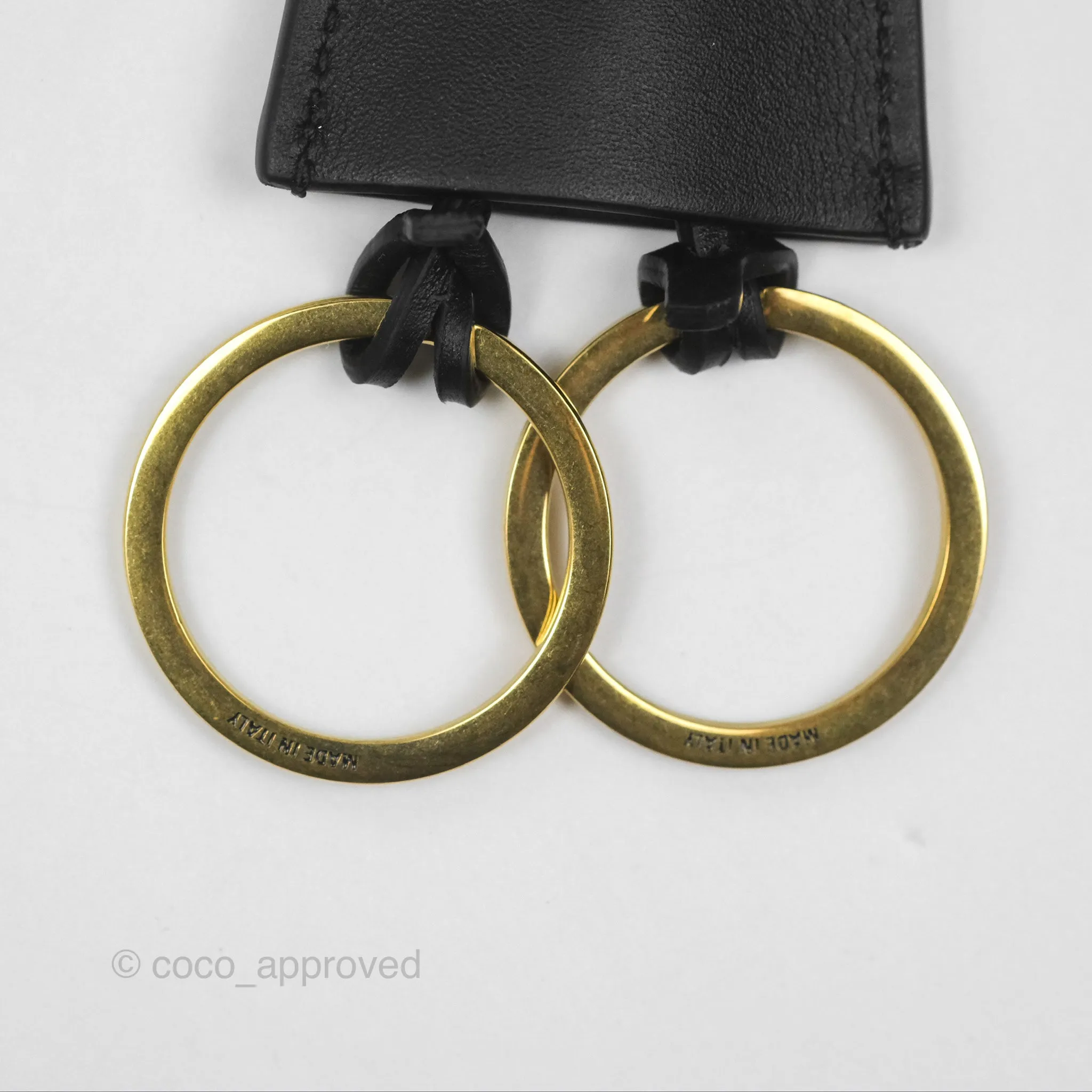 Balenciaga Rodeo Small in Black Smooth Calfskin Aged Gold Hardware