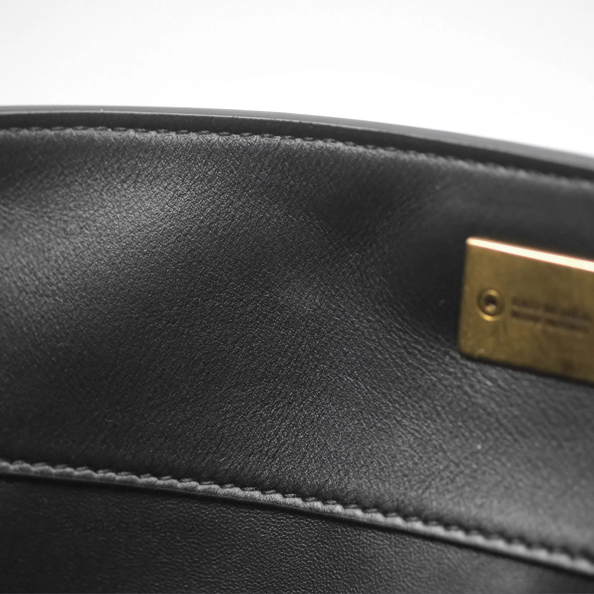 Balenciaga Rodeo Small in Black Smooth Calfskin Aged Gold Hardware