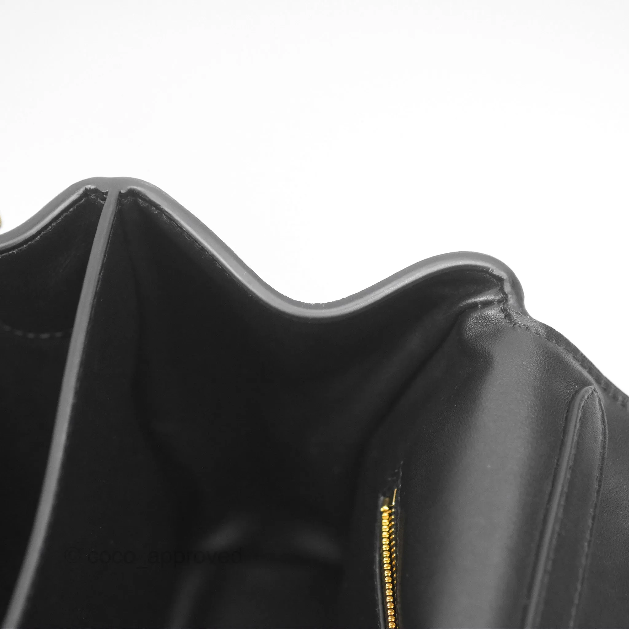 Balenciaga Rodeo Small in Black Smooth Calfskin Aged Gold Hardware