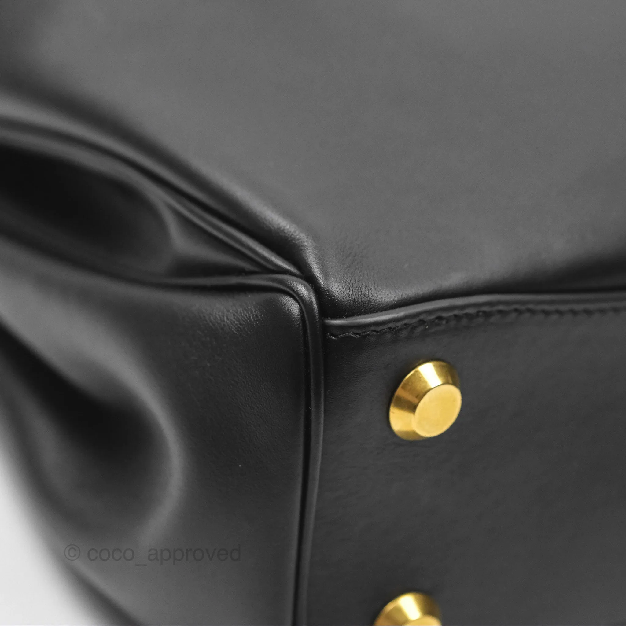 Balenciaga Rodeo Small in Black Smooth Calfskin Aged Gold Hardware