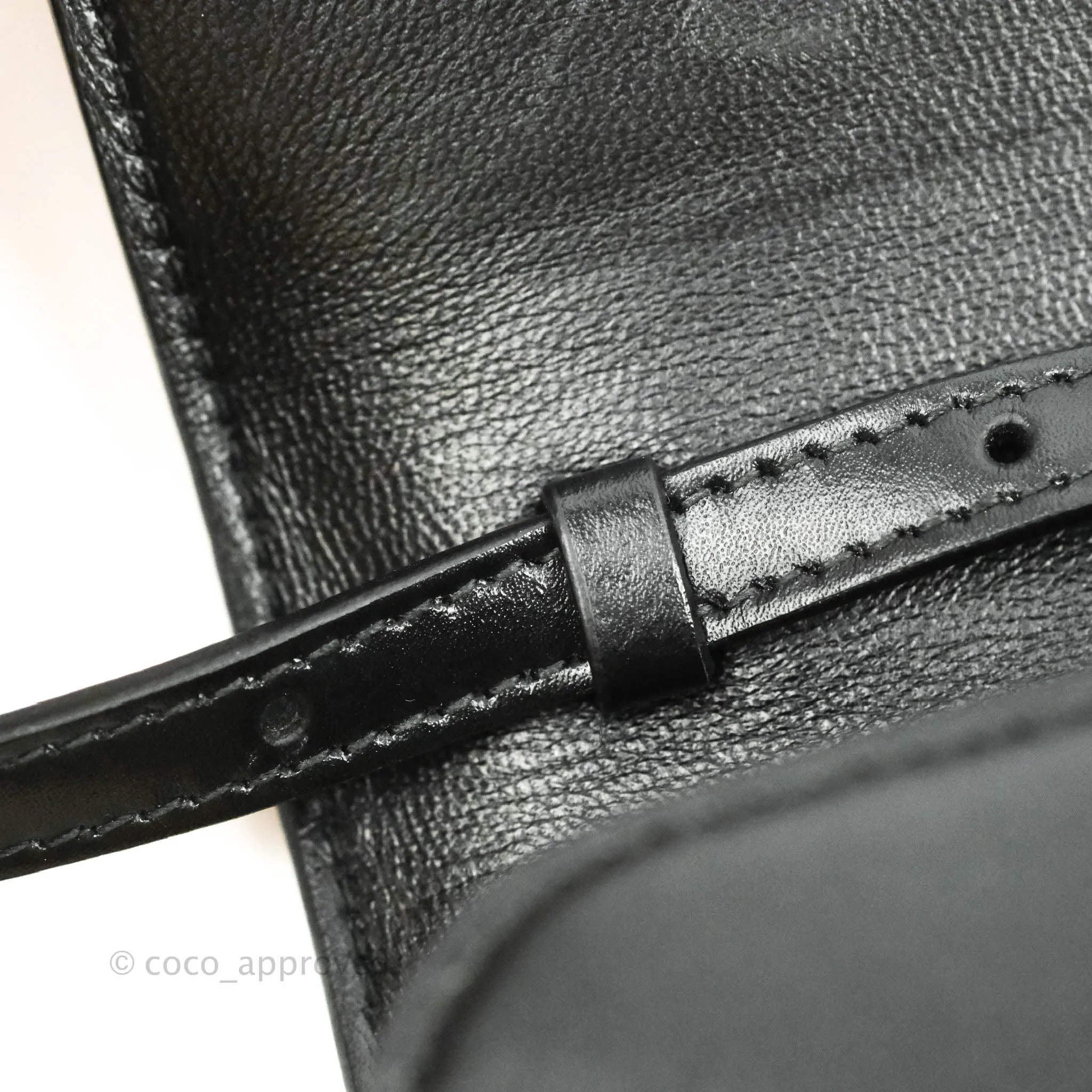 Balenciaga Small B Bag Black Box Calfskin Silver Hardware