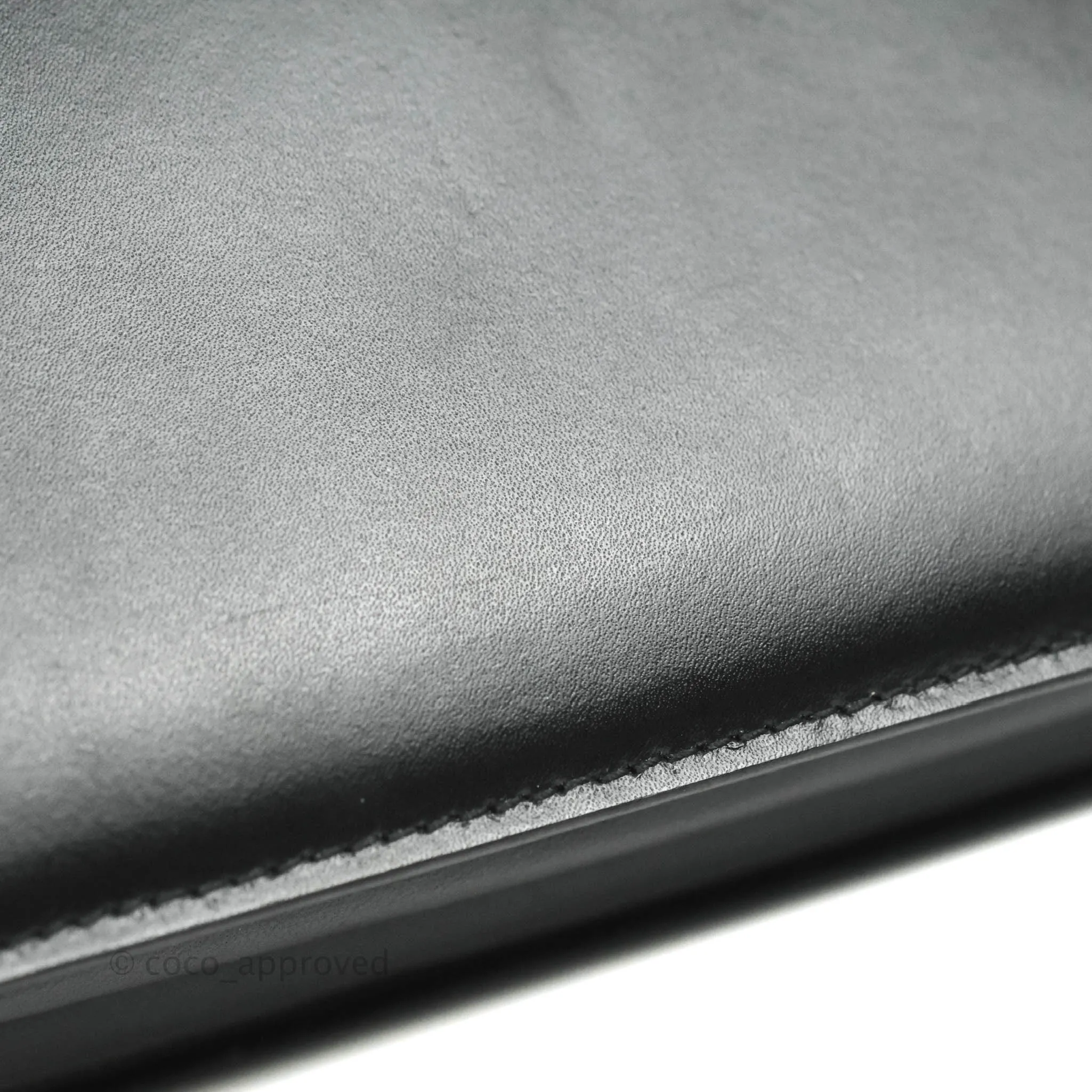 Balenciaga Small B Bag Black Box Calfskin Silver Hardware