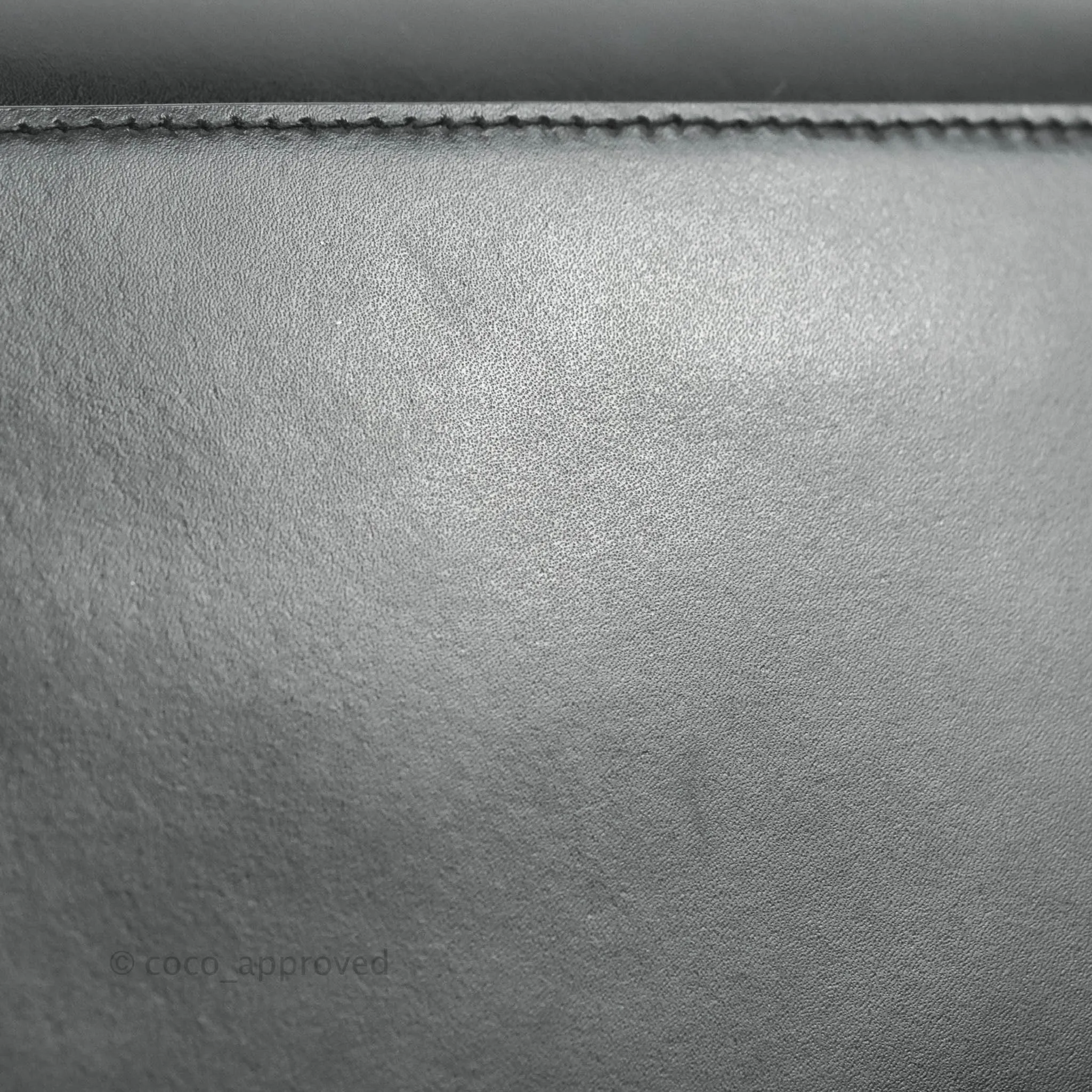 Balenciaga Small B Bag Black Box Calfskin Silver Hardware