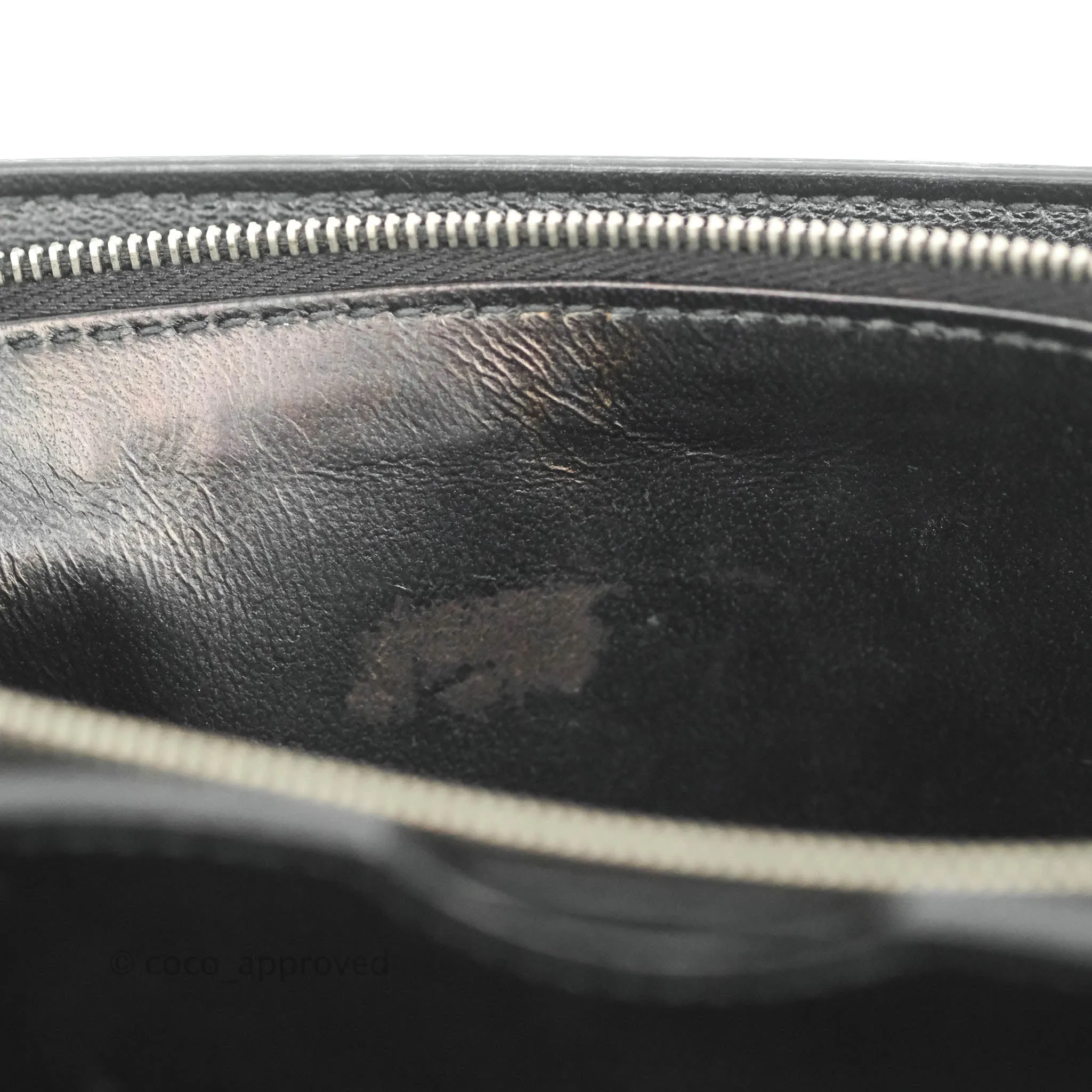 Balenciaga Small B Bag Black Box Calfskin Silver Hardware