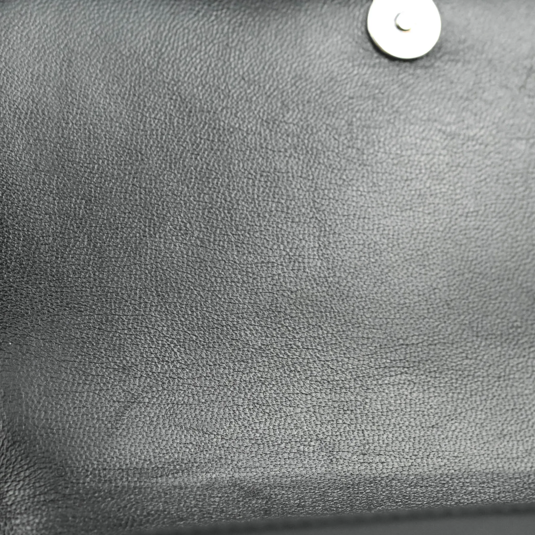 Balenciaga Small B Bag Black Box Calfskin Silver Hardware