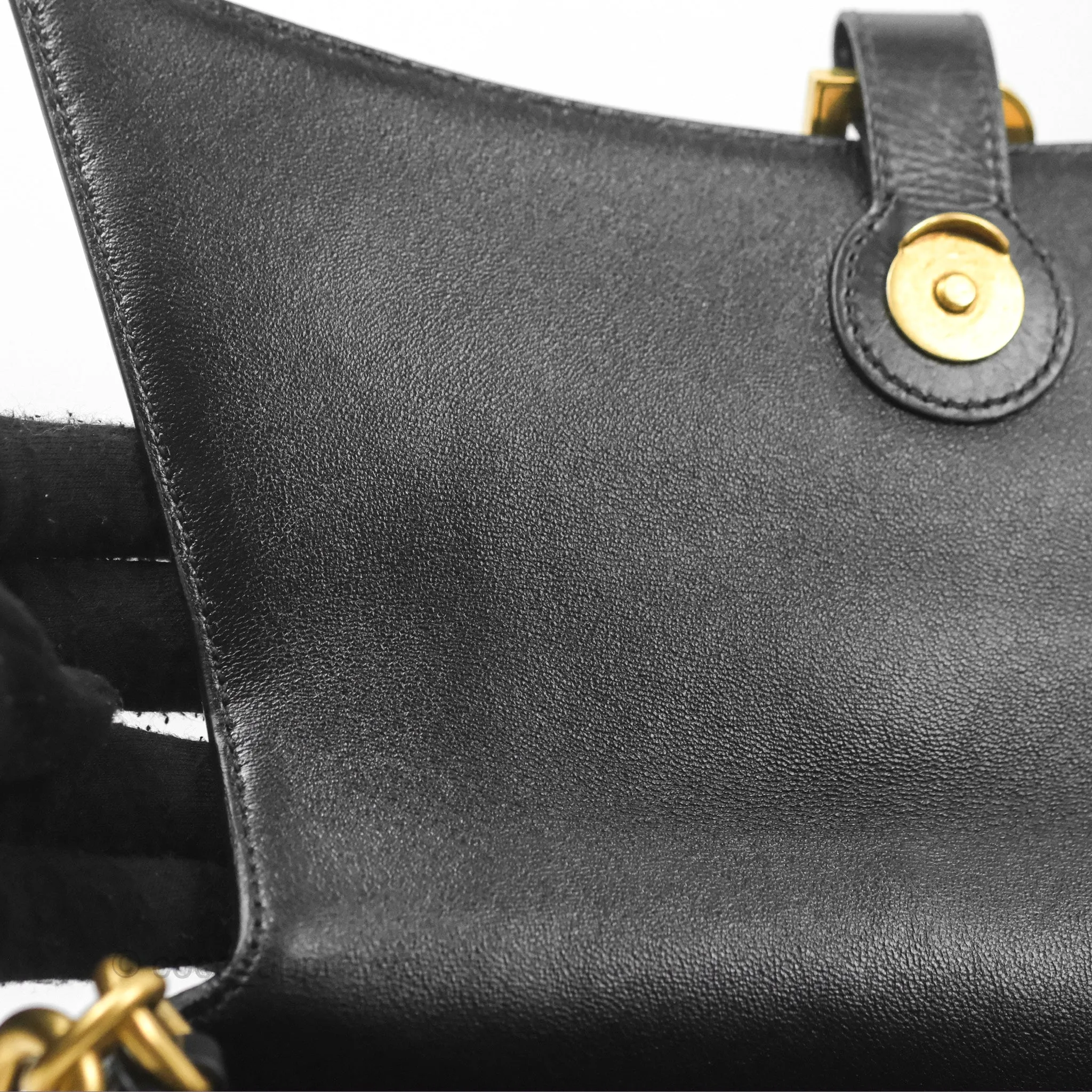 Balenciaga Small Downtown Black Shoulder Bag