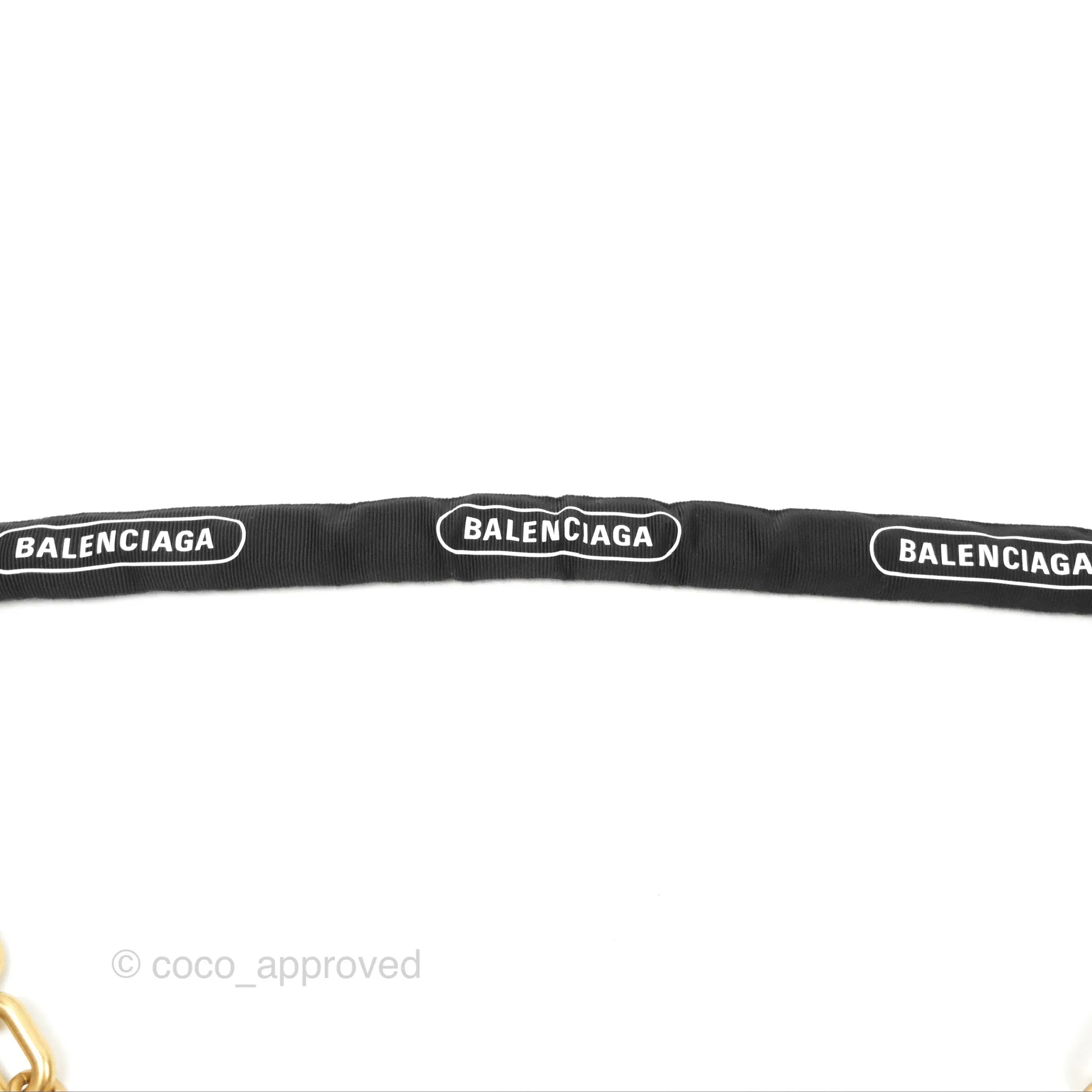 Balenciaga Small Downtown Black Shoulder Bag