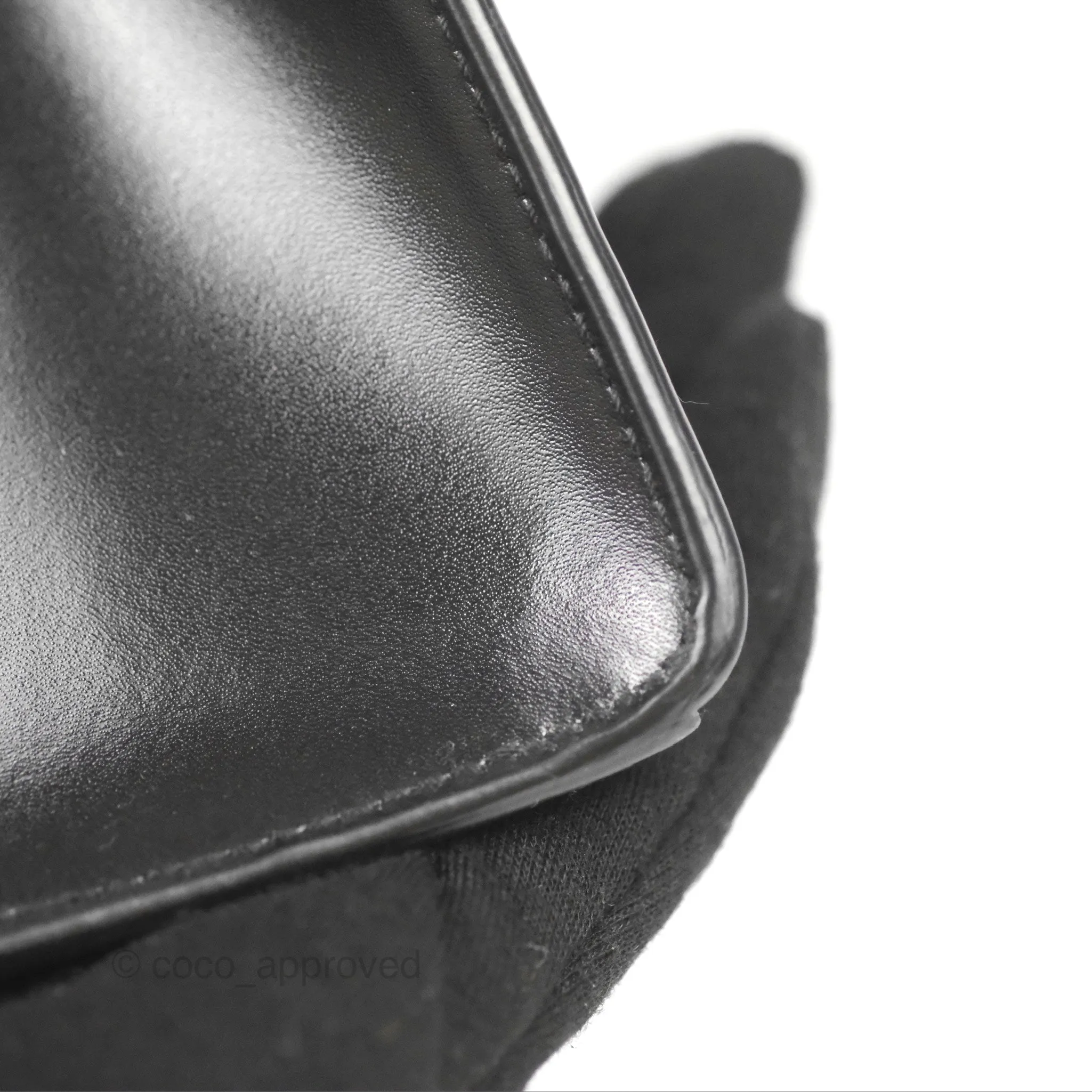 Balenciaga Small Hourglass Graffiti Top Handle Bag Black Calfskin