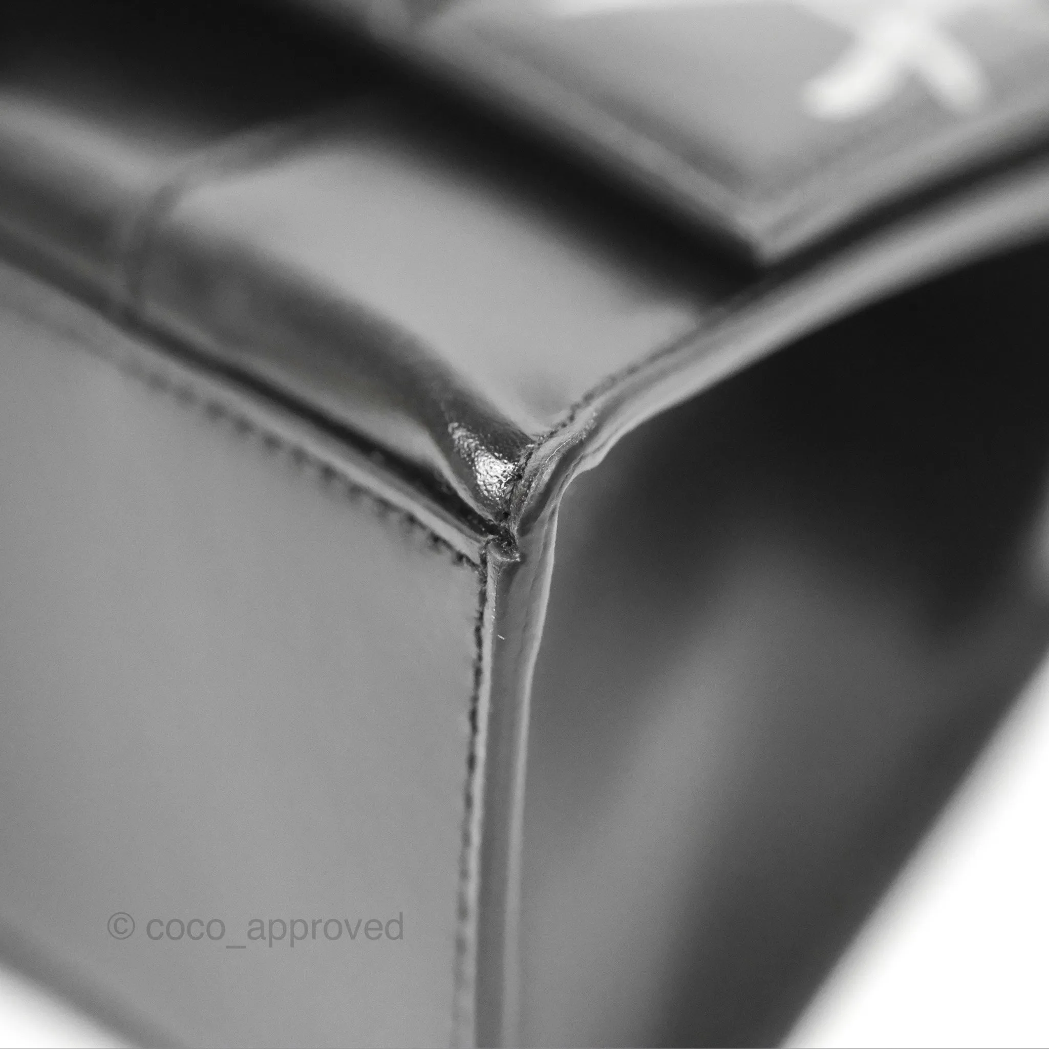 Balenciaga Small Hourglass Graffiti Top Handle Bag Black Calfskin