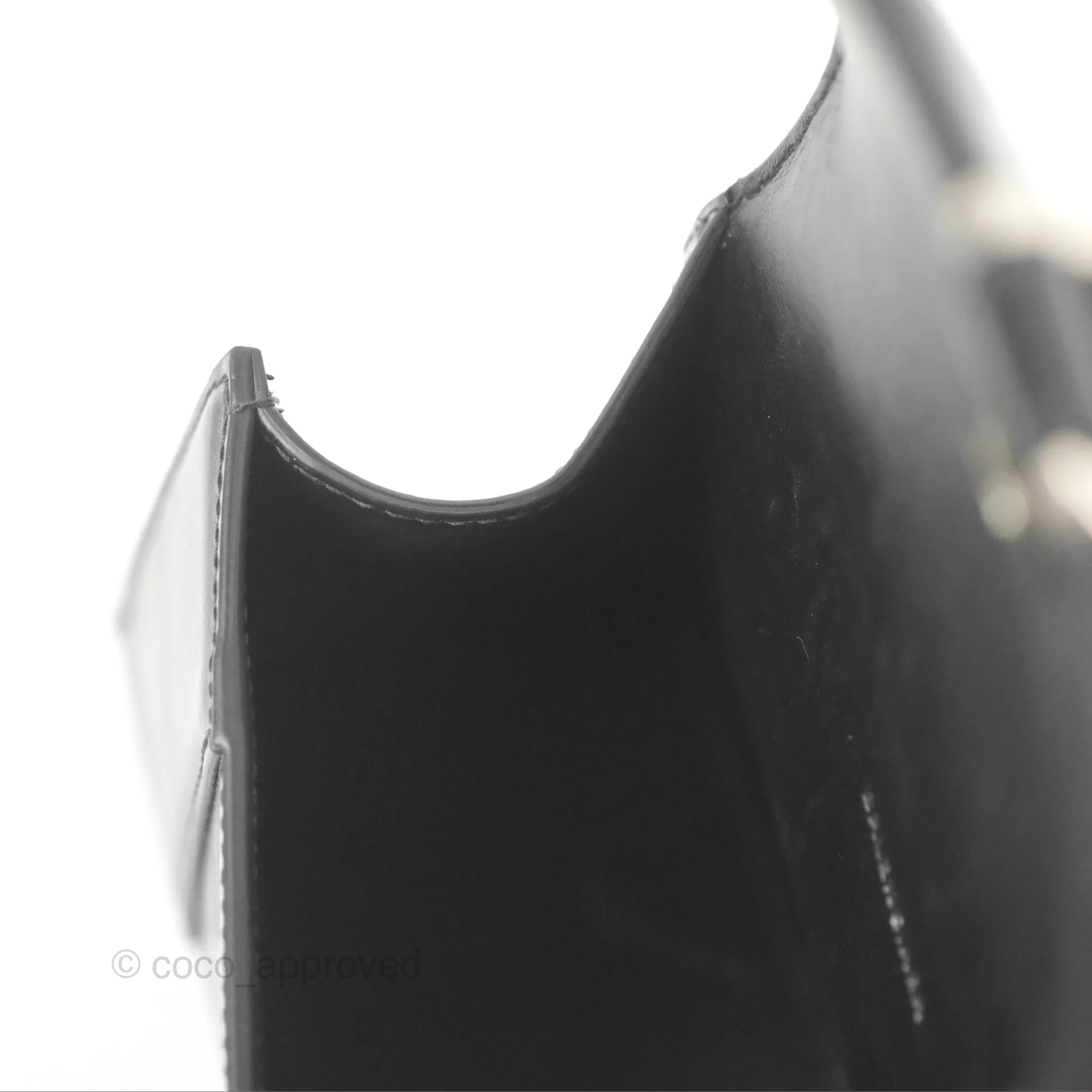 Balenciaga Small Hourglass Graffiti Top Handle Bag Black Calfskin