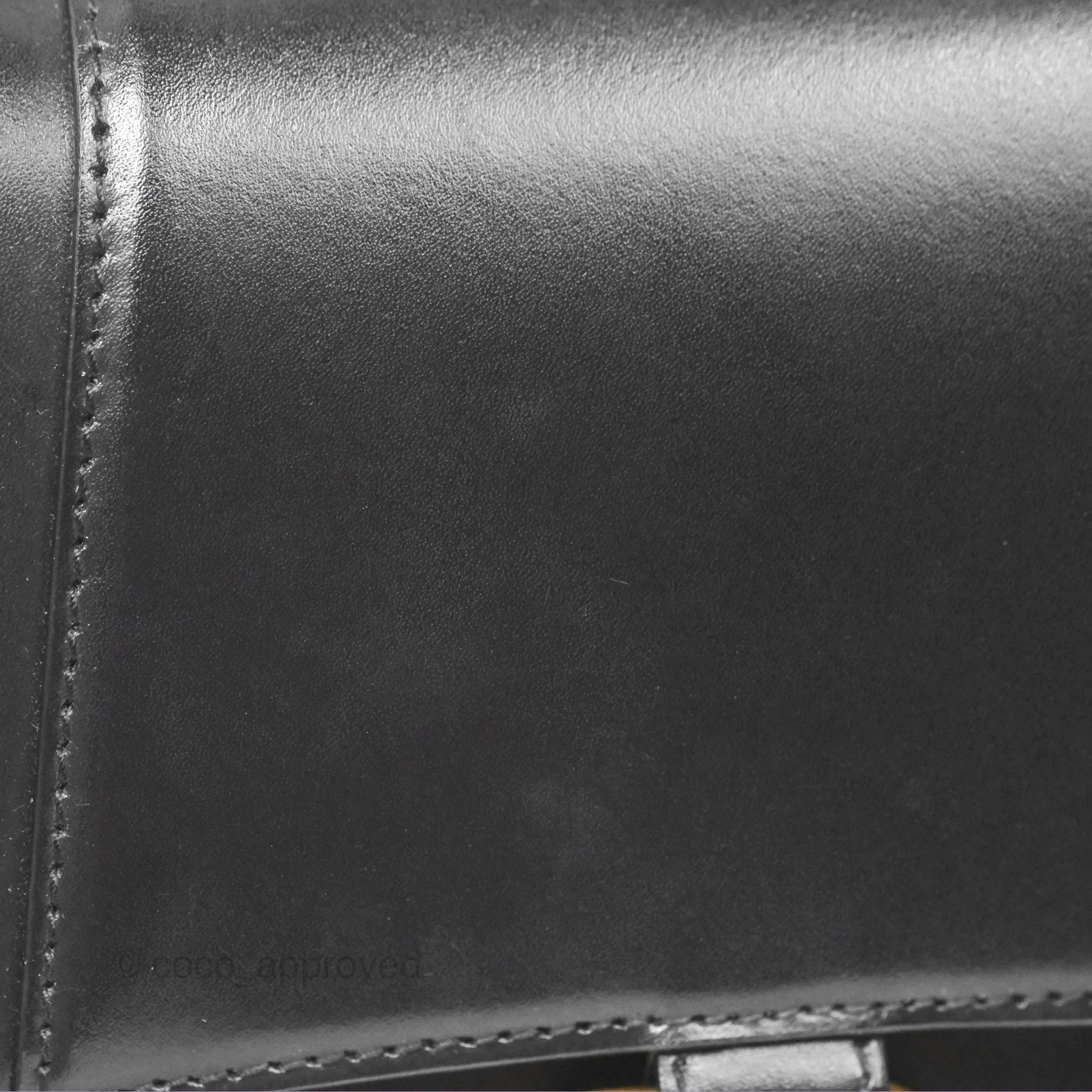 Balenciaga Small Hourglass Top Handle Bag Black Box Calfskin