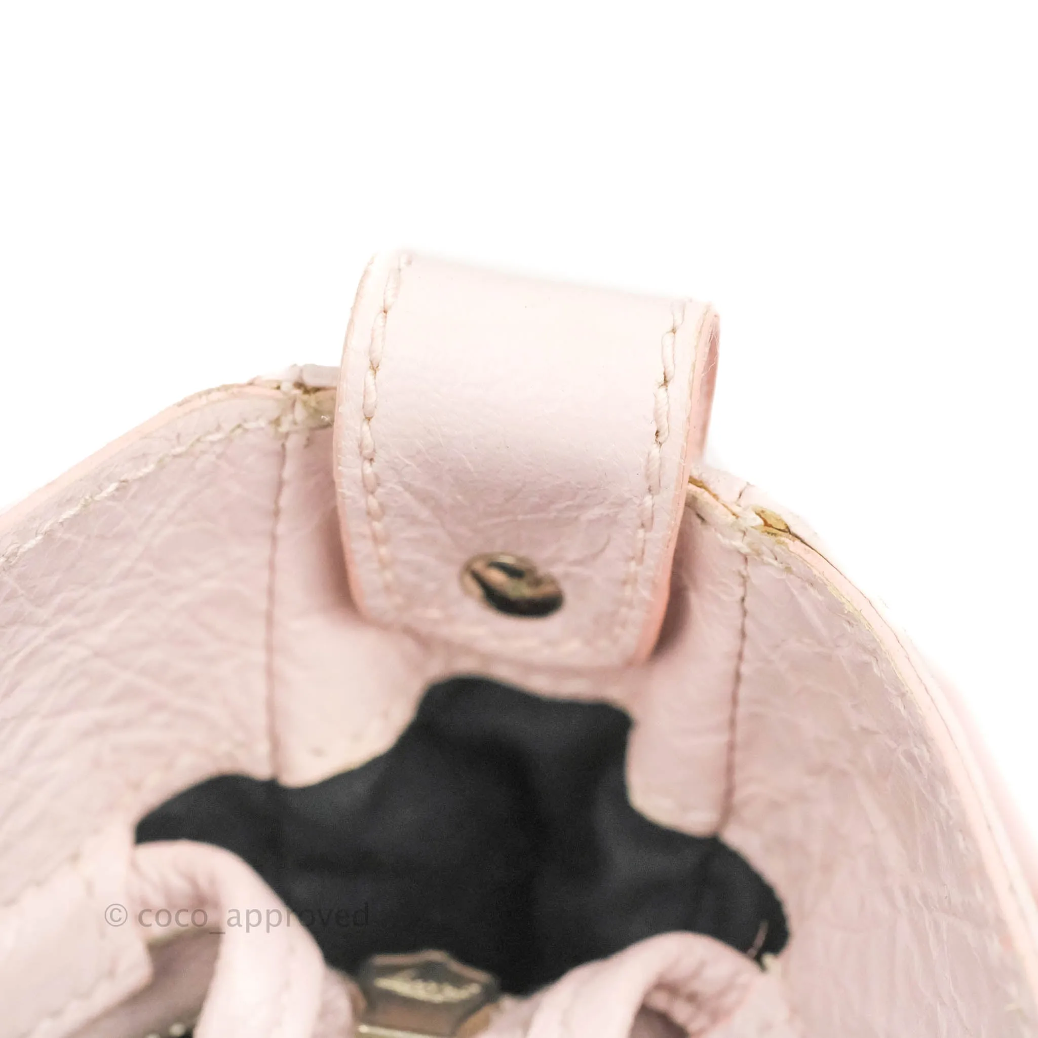 Balenciaga Velo Bag Pale Pink Silver Hardware