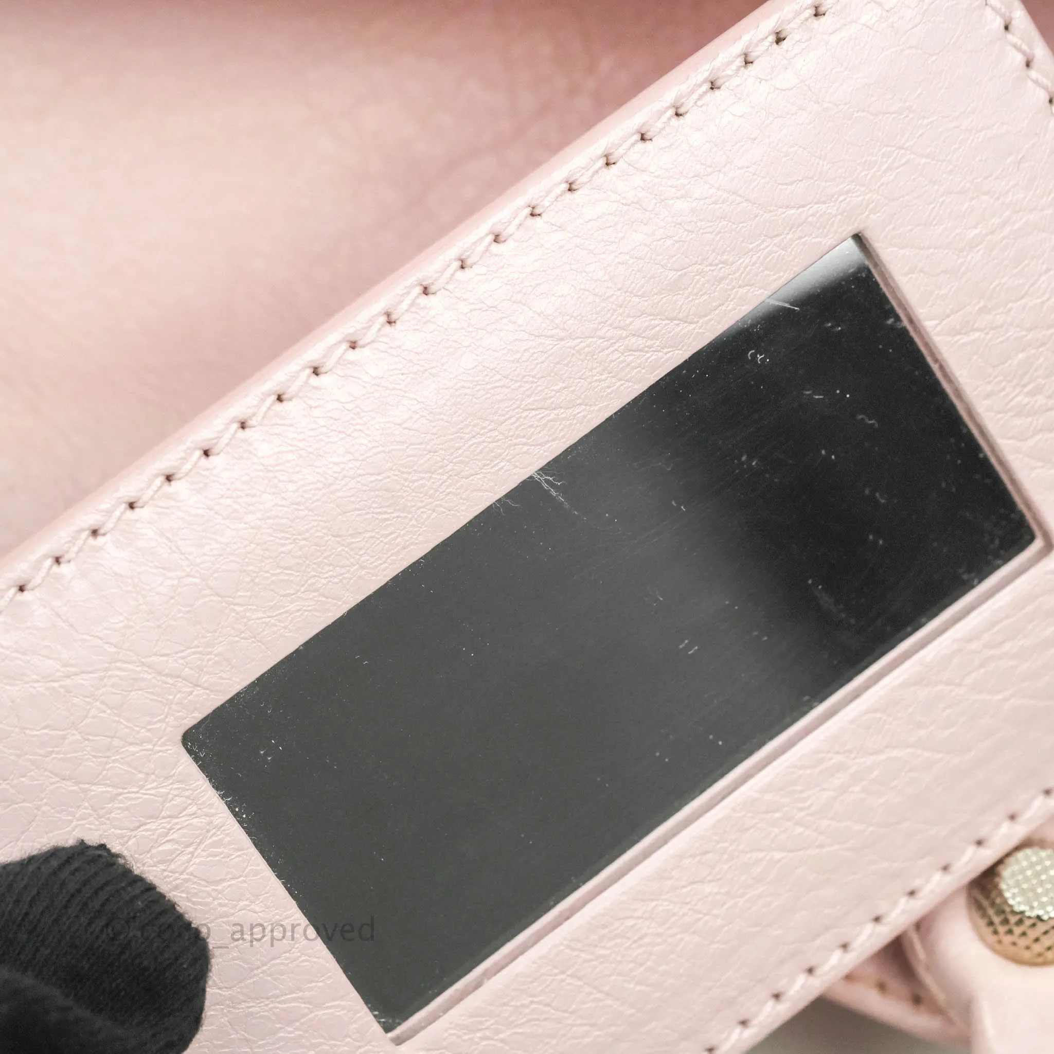 Balenciaga Velo Bag Pale Pink Silver Hardware