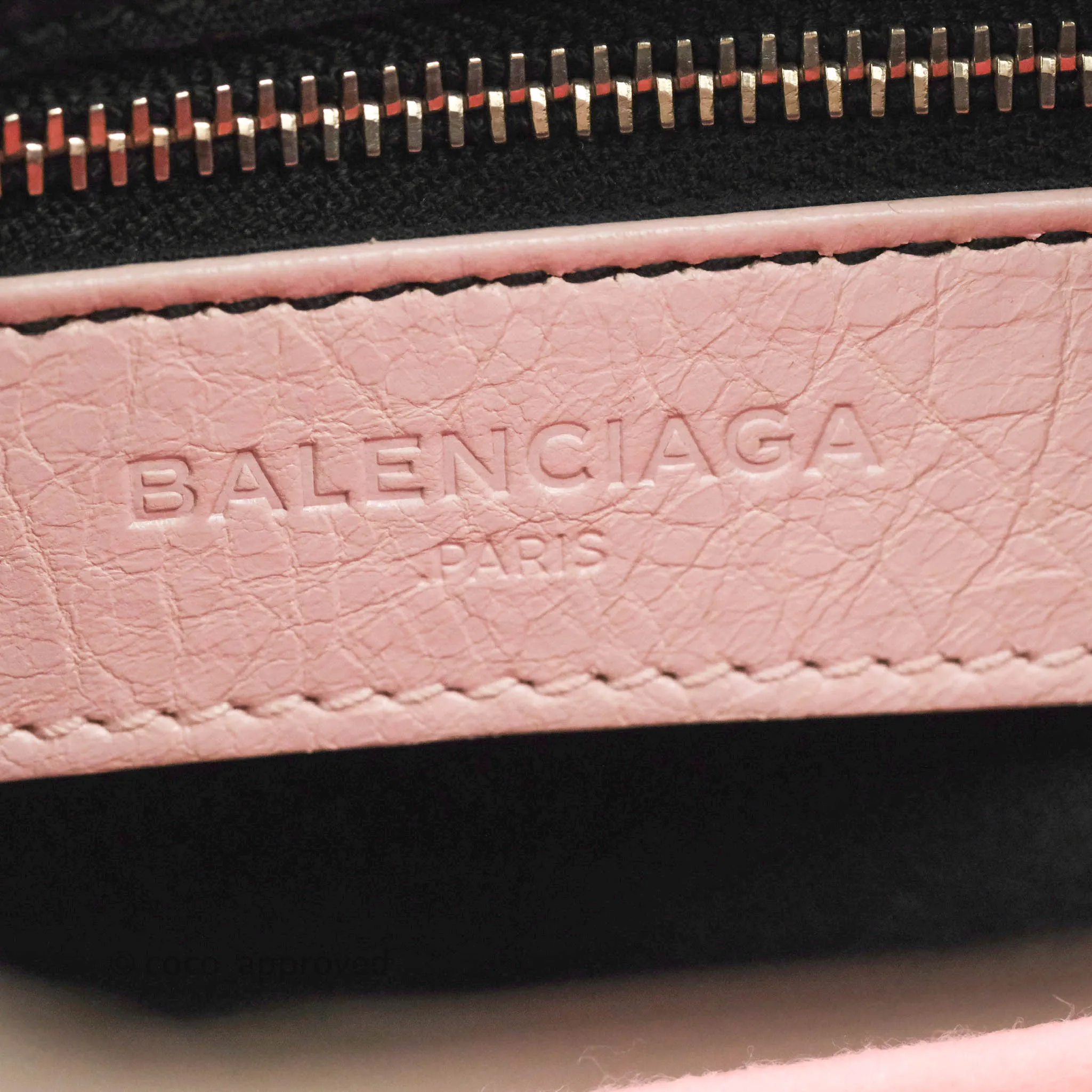 Balenciaga Velo Bag Pale Pink Silver Hardware