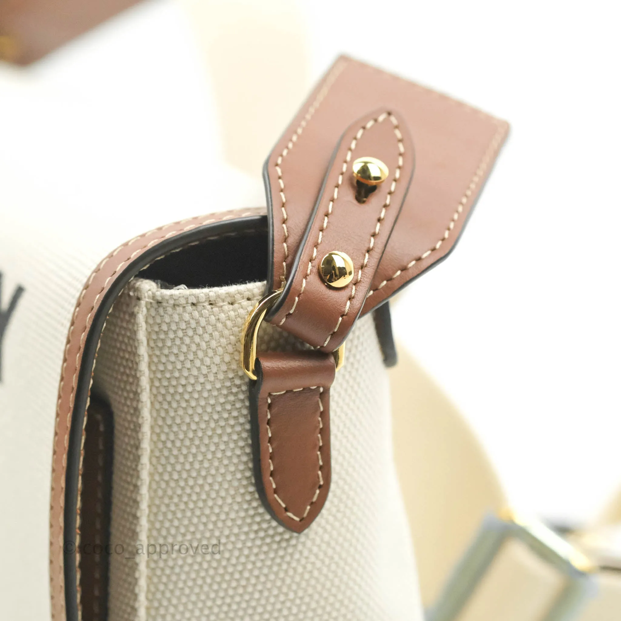 Burberry Hackberry Medium Canvas Bag