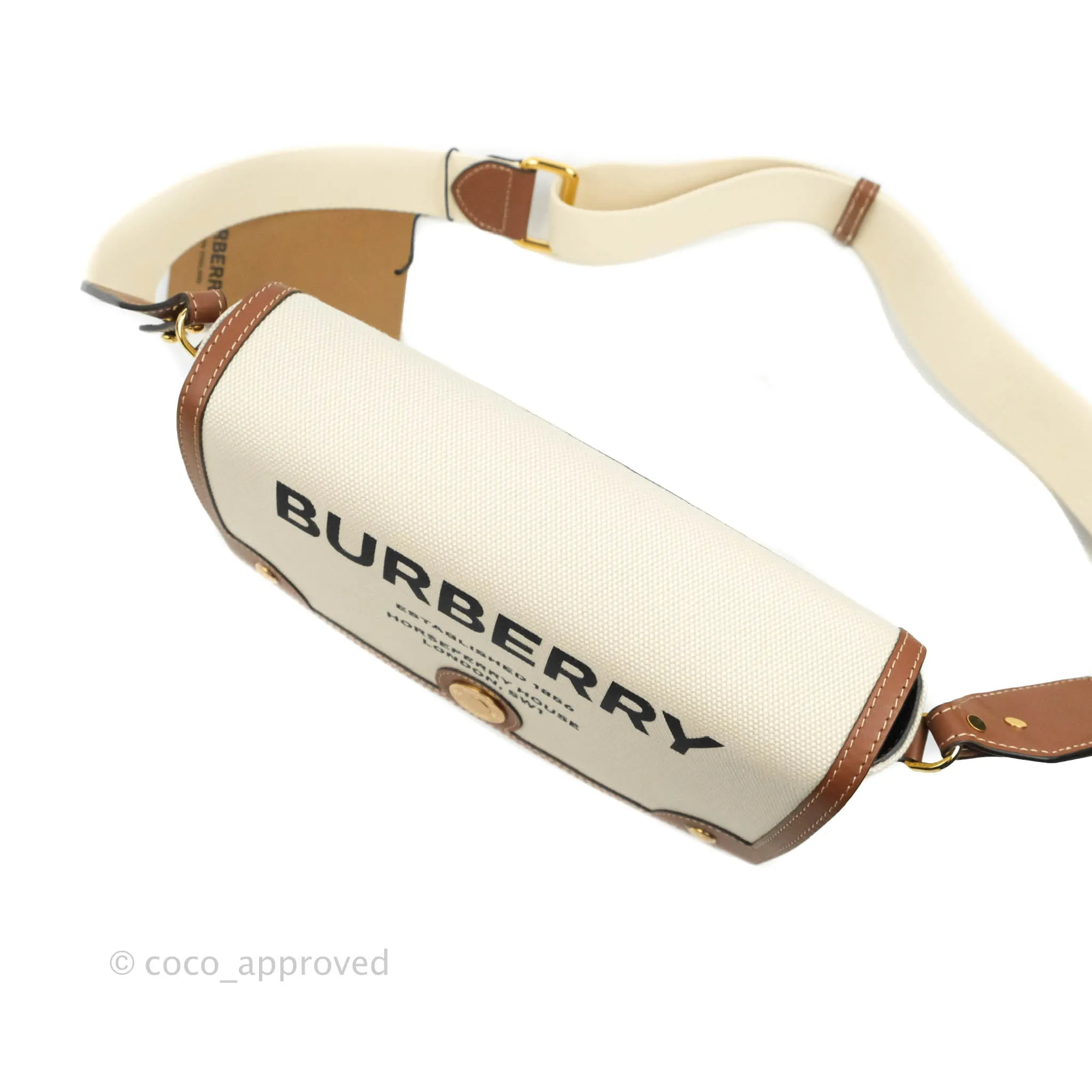 Burberry Hackberry Medium Canvas Bag