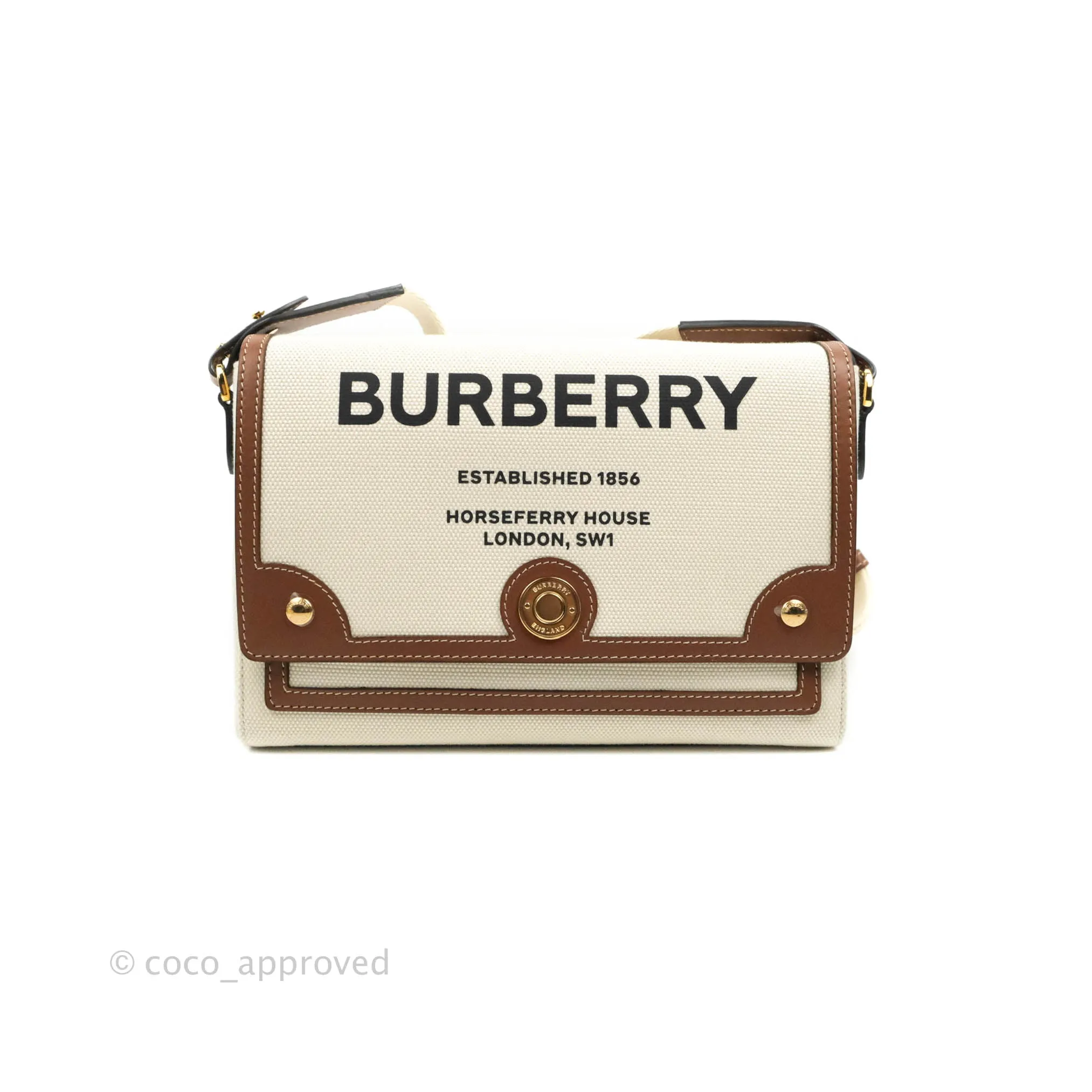Burberry Hackberry Medium Canvas Bag