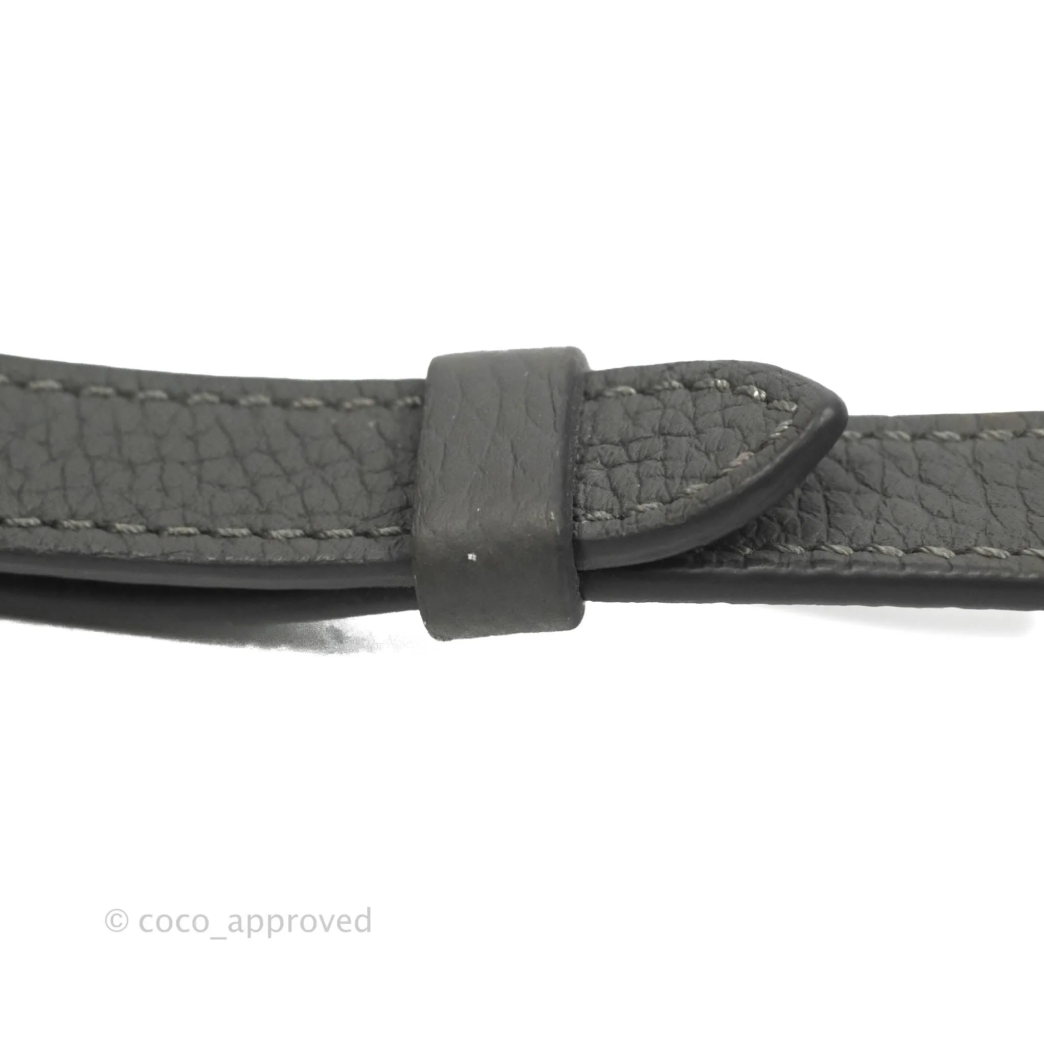 Celine Big Bag Nano Bucket Grey Grained Calfskin