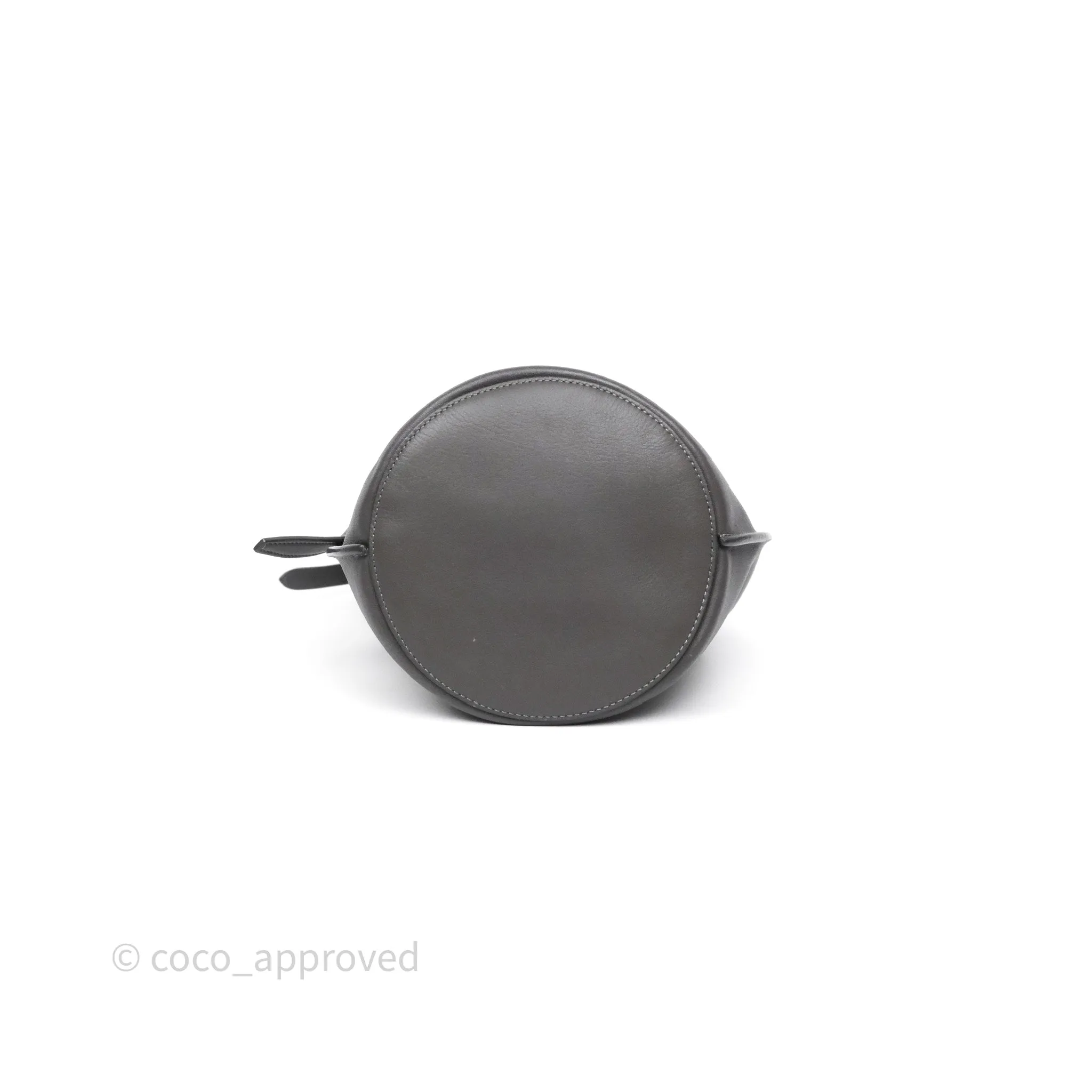Celine Big Bag Nano Bucket Grey Smooth Calfskin