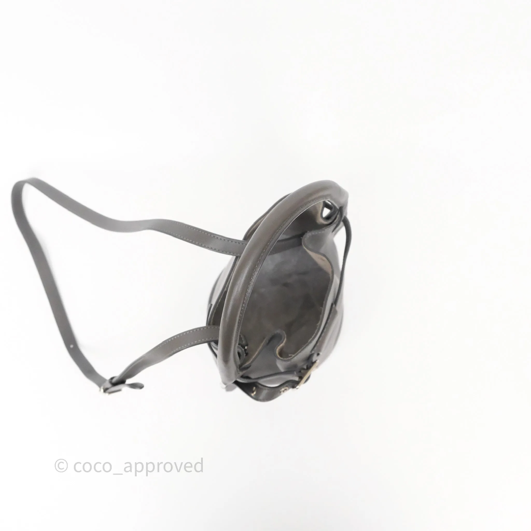 Celine Big Bag Nano Bucket Grey Smooth Calfskin