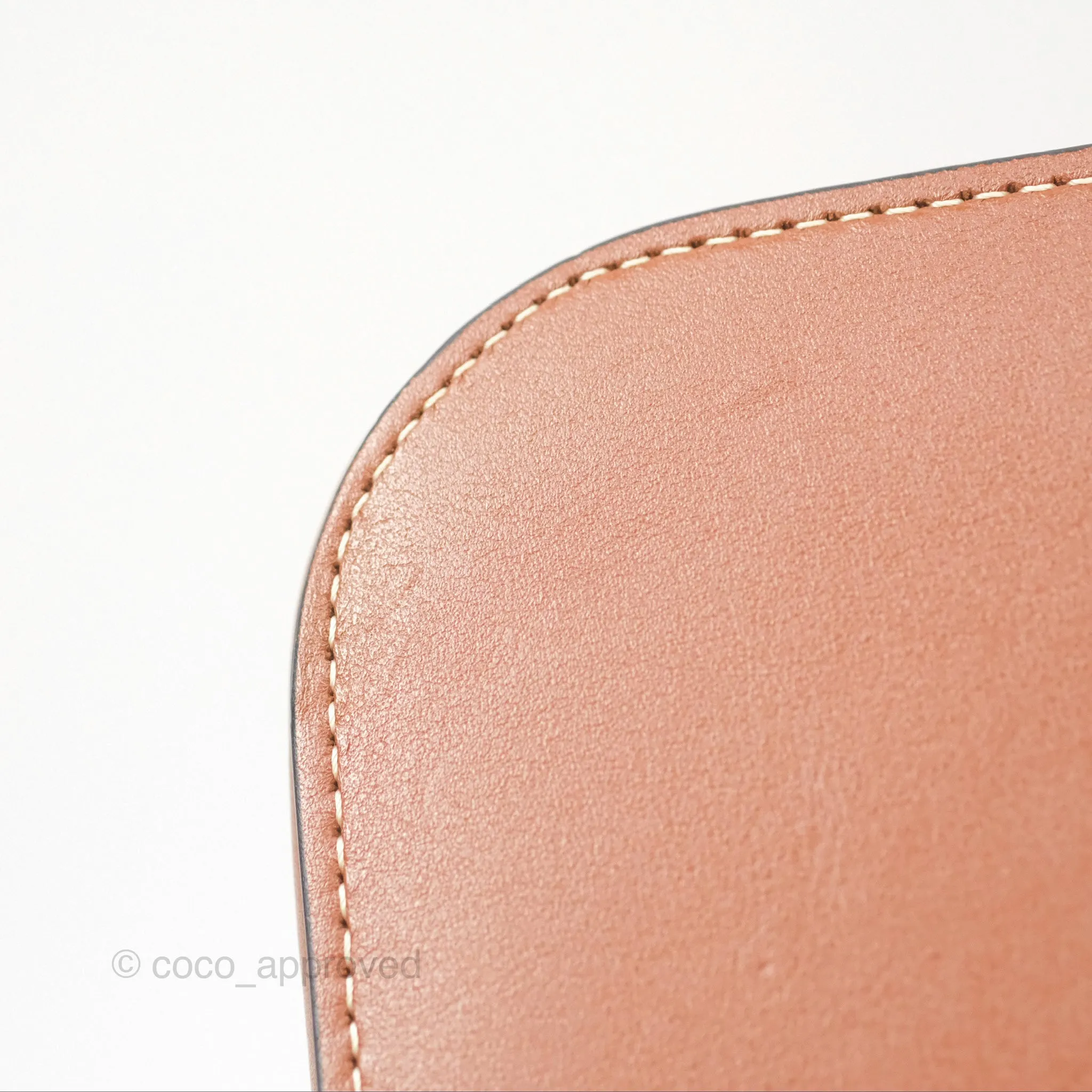 Celine Box Cuir Bag Tan Smooth Calfskin