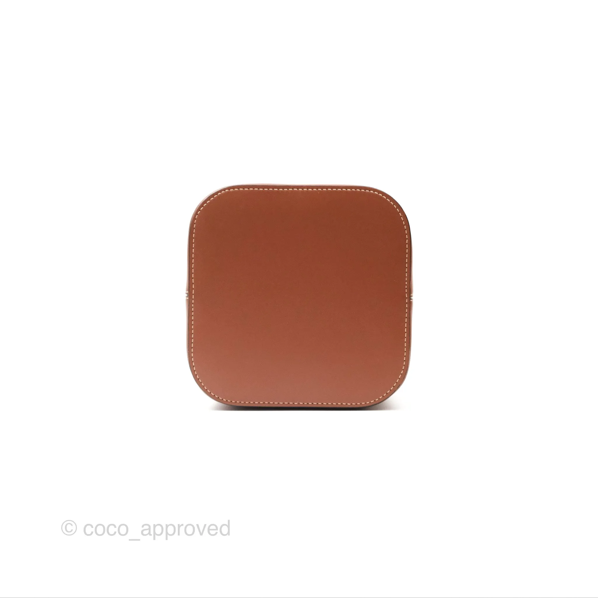 Celine Box Cuir Bag Tan Smooth Calfskin