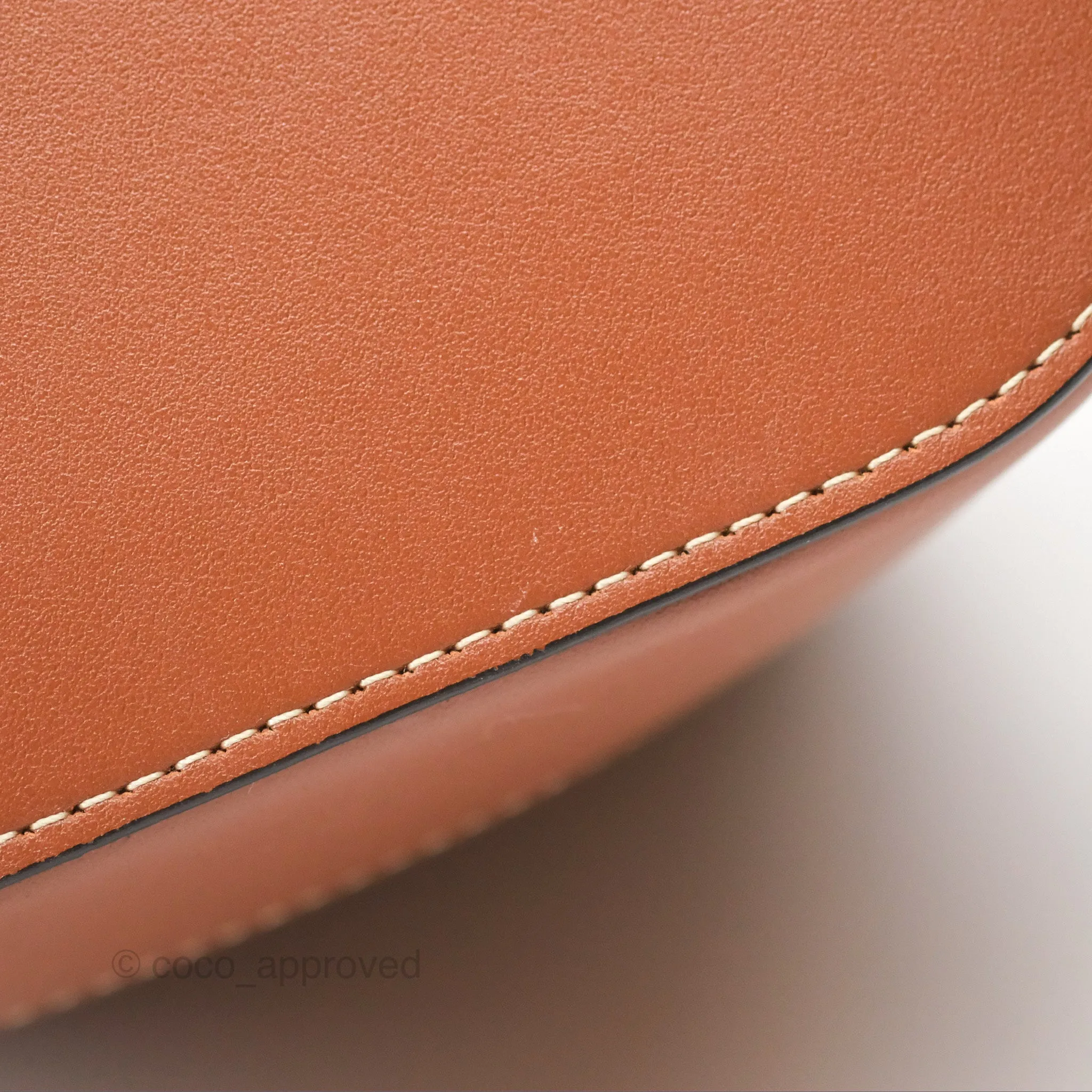Celine Box Cuir Bag Tan Smooth Calfskin