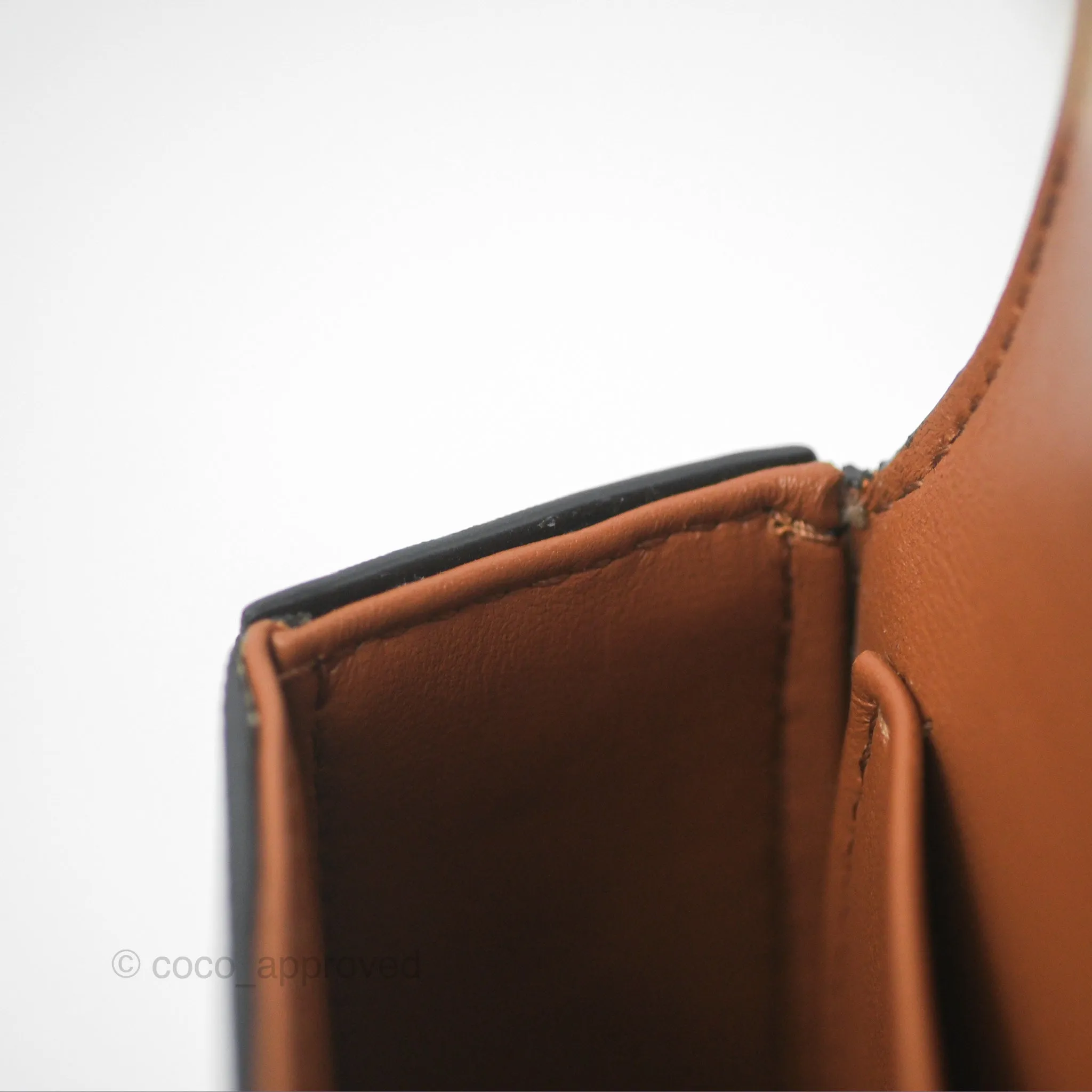 Celine Chain Shoulder Bag Claude in Triomphe Canvas Tan