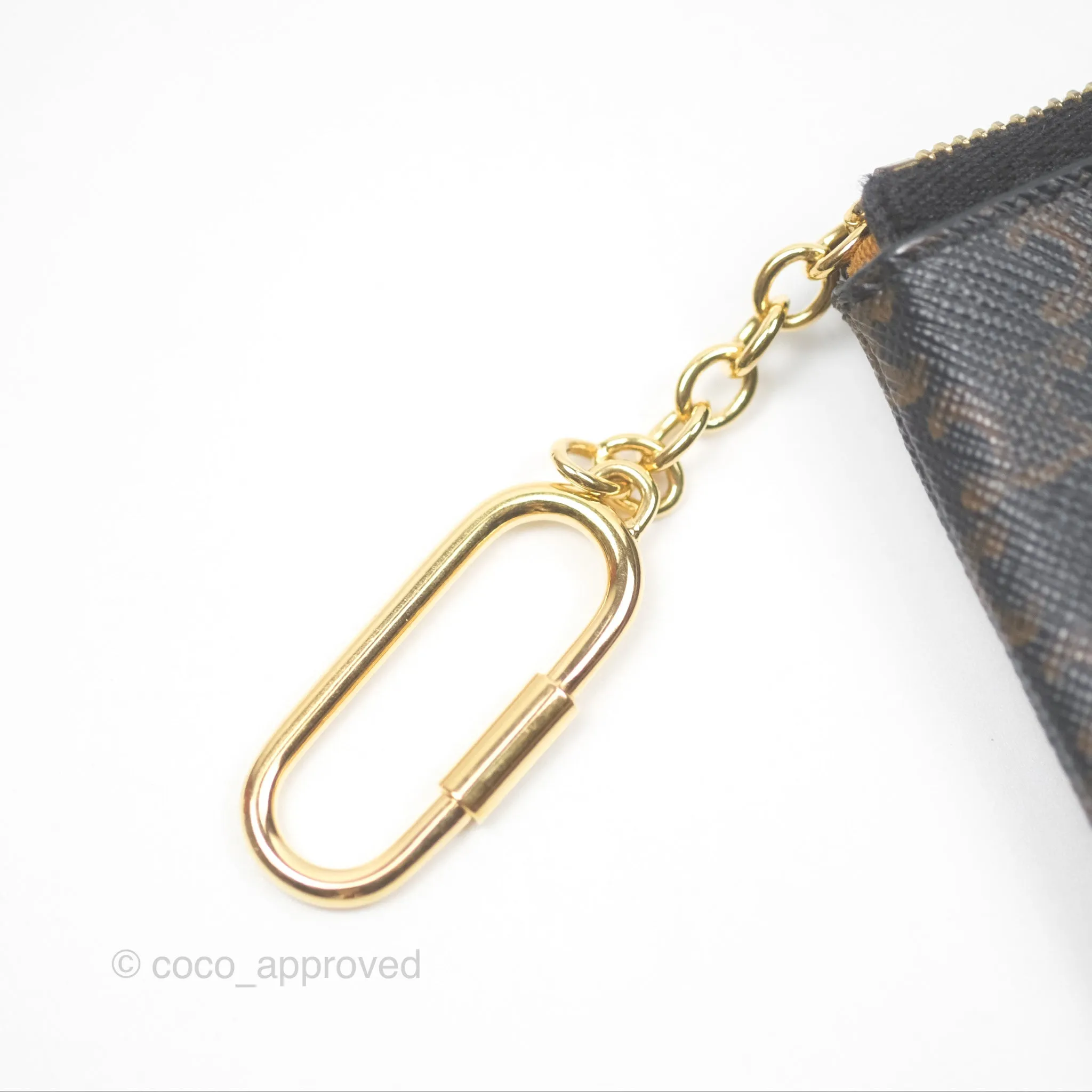 Celine Coin & Card Pouch Triomphe Canvas