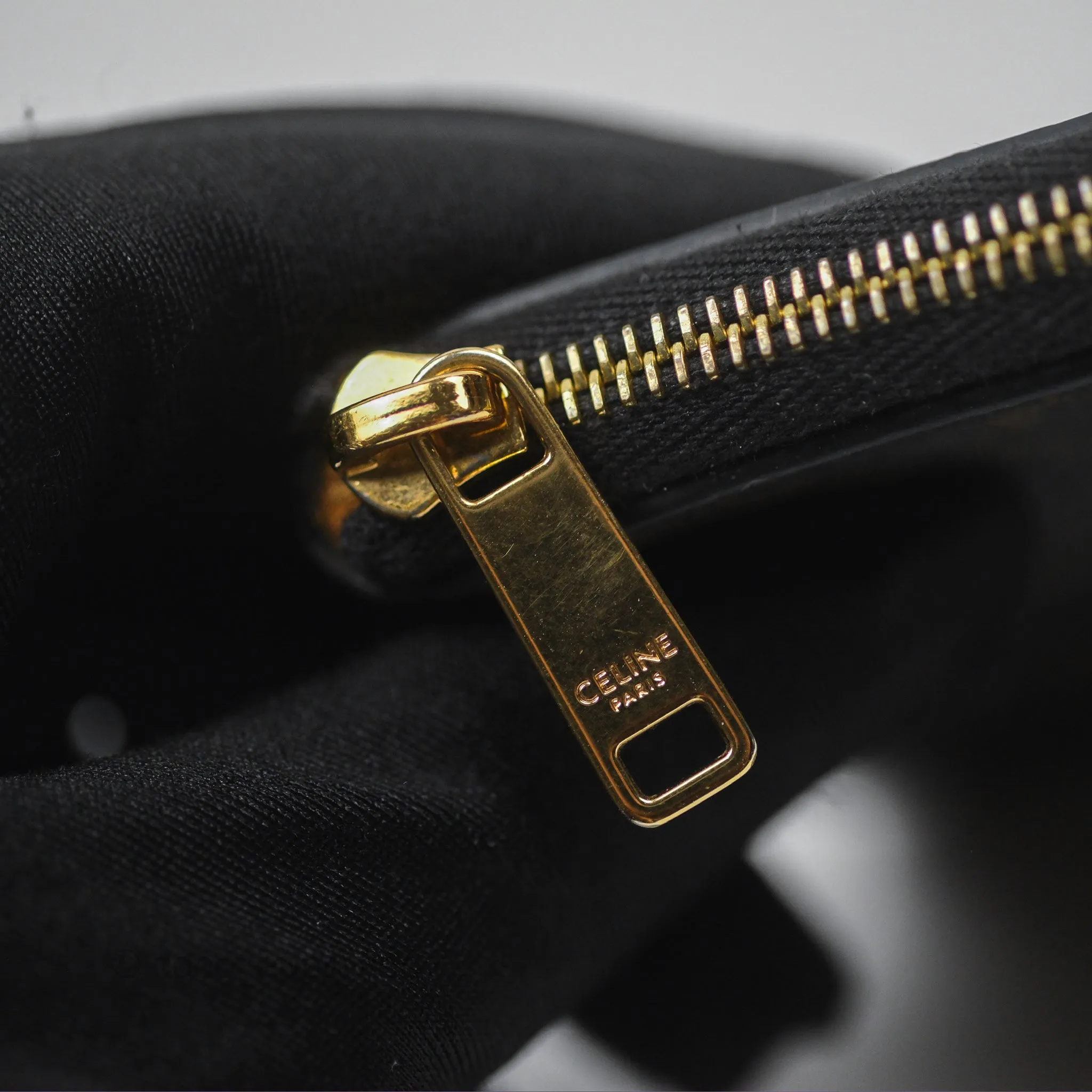Celine Coin & Card Pouch Triomphe Canvas