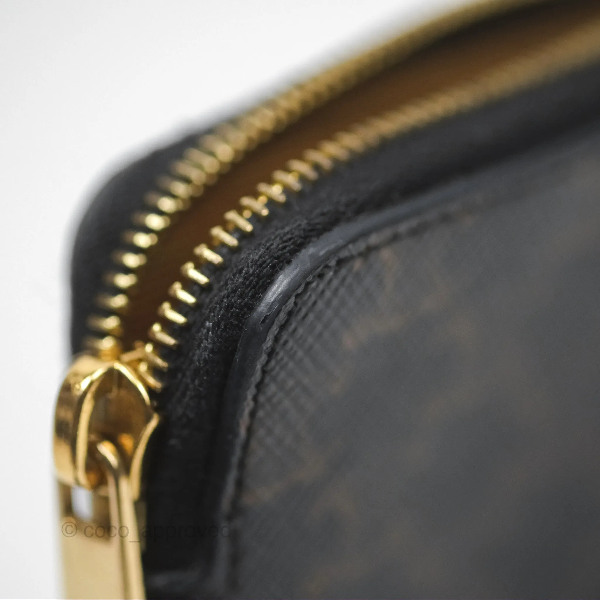 Celine Coin & Card Pouch Triomphe Canvas