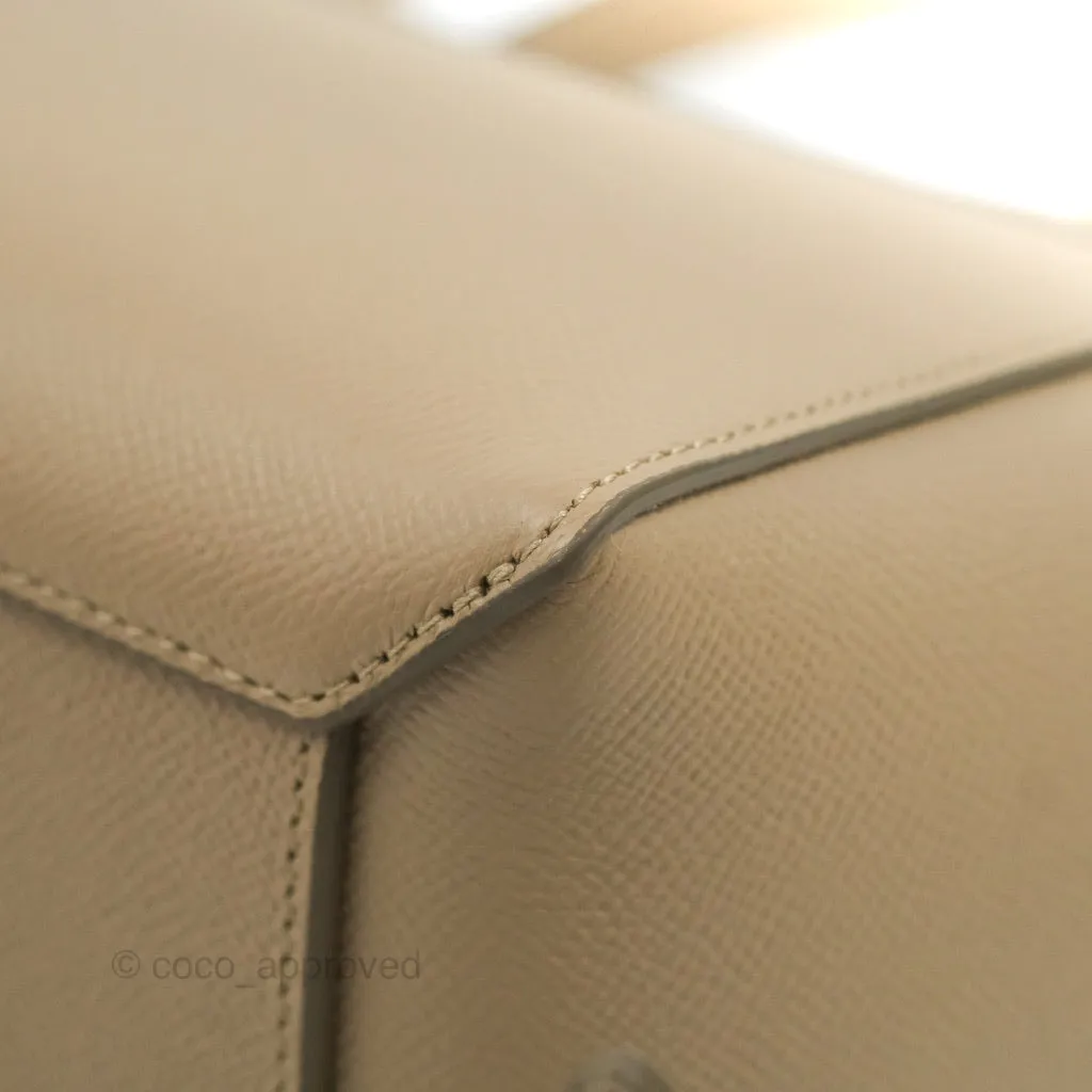 Celine Grained Calfskin Nano Belt Bag Light Taupe Gold Hardware