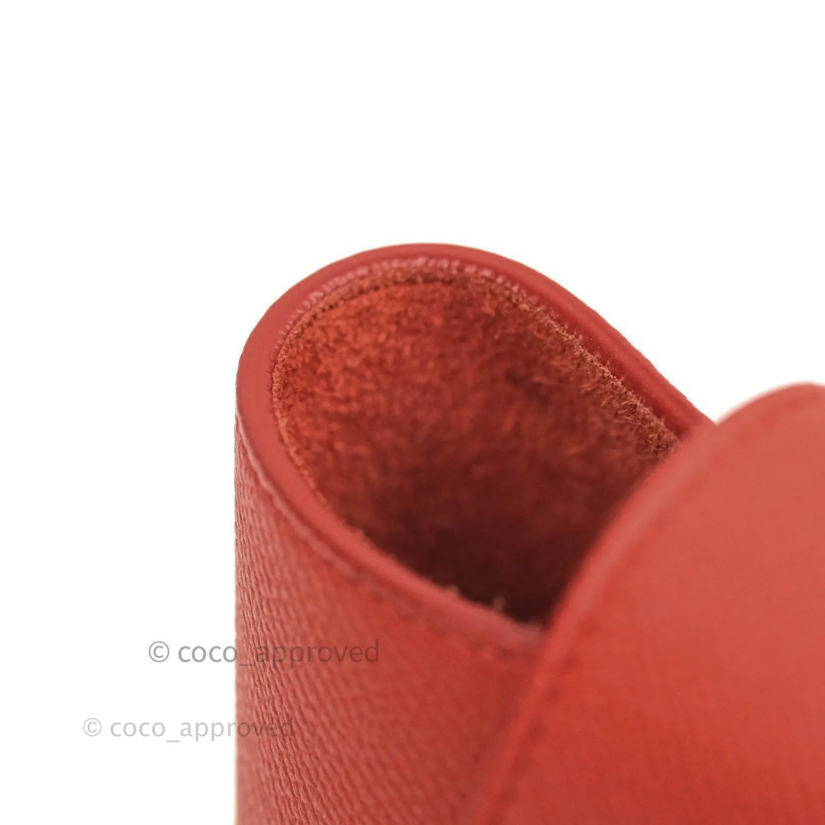 Celine Grained Calfskin Nano Belt Bag Red Gold Hardware