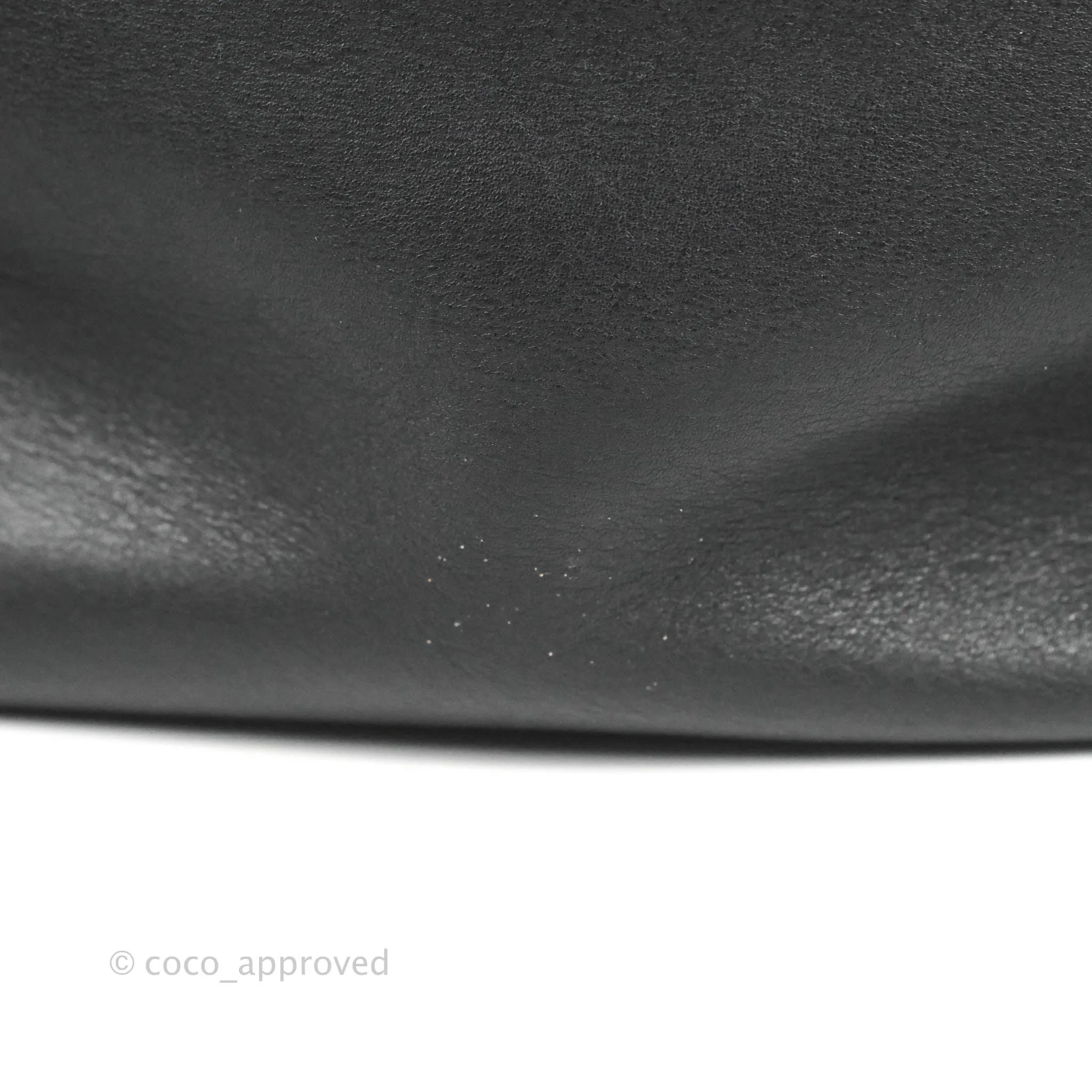 Celine Large Cabas Phantom Brown Suede Black Calfskin