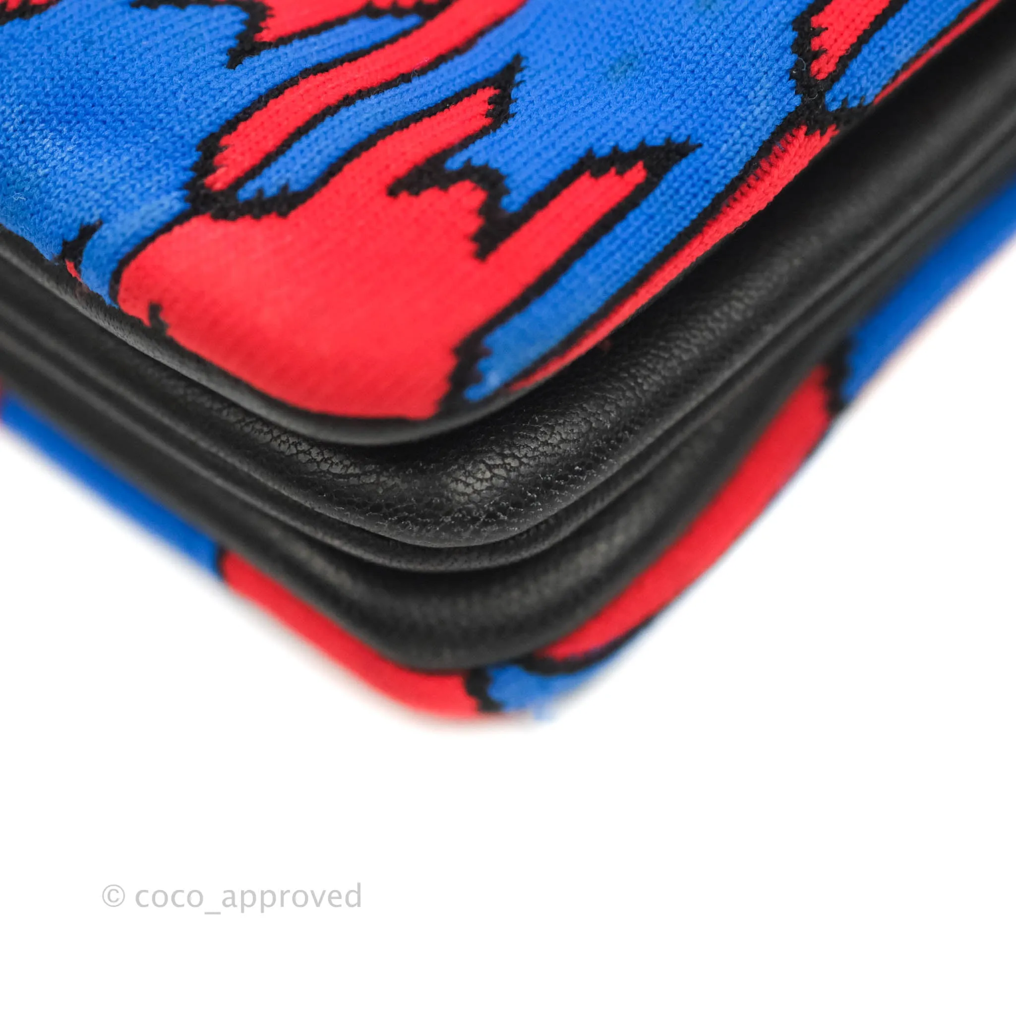 Celine Large Trio Crossbody Bag Printed Jacquard