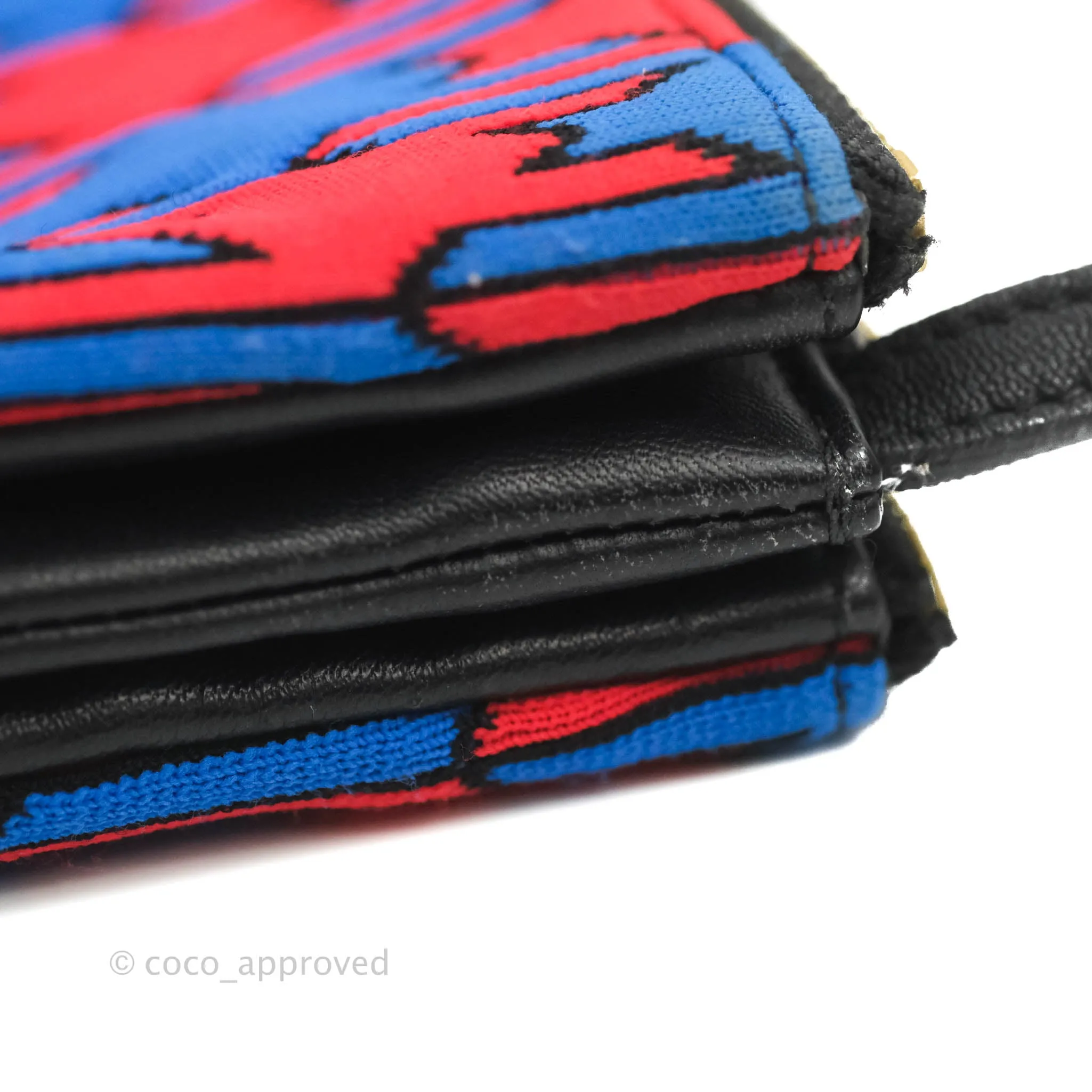 Celine Large Trio Crossbody Bag Printed Jacquard