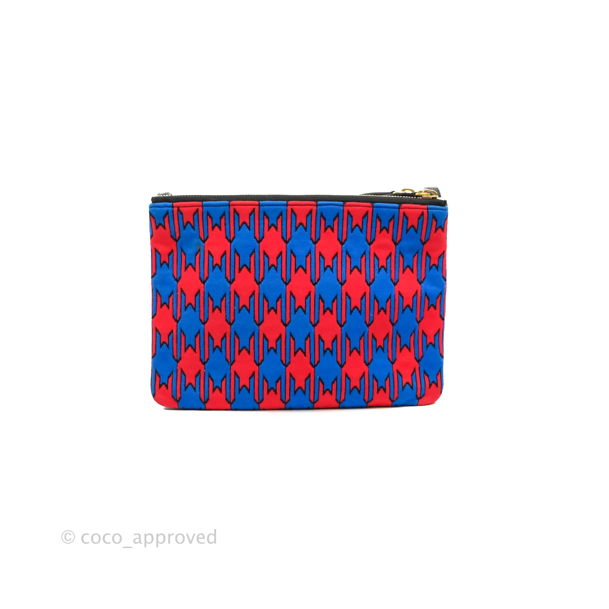 Celine Large Trio Crossbody Bag Printed Jacquard