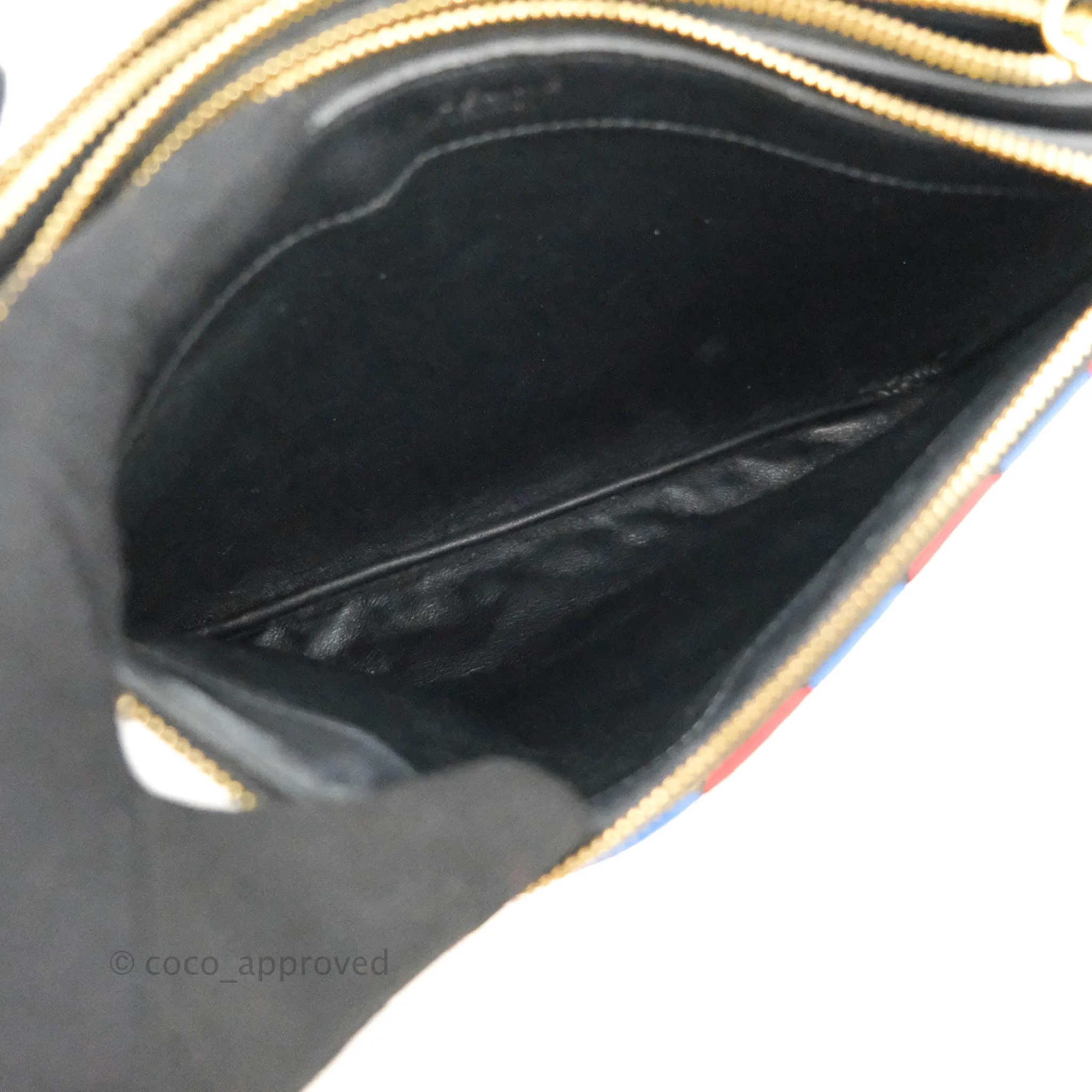 Celine Large Trio Crossbody Bag Printed Jacquard