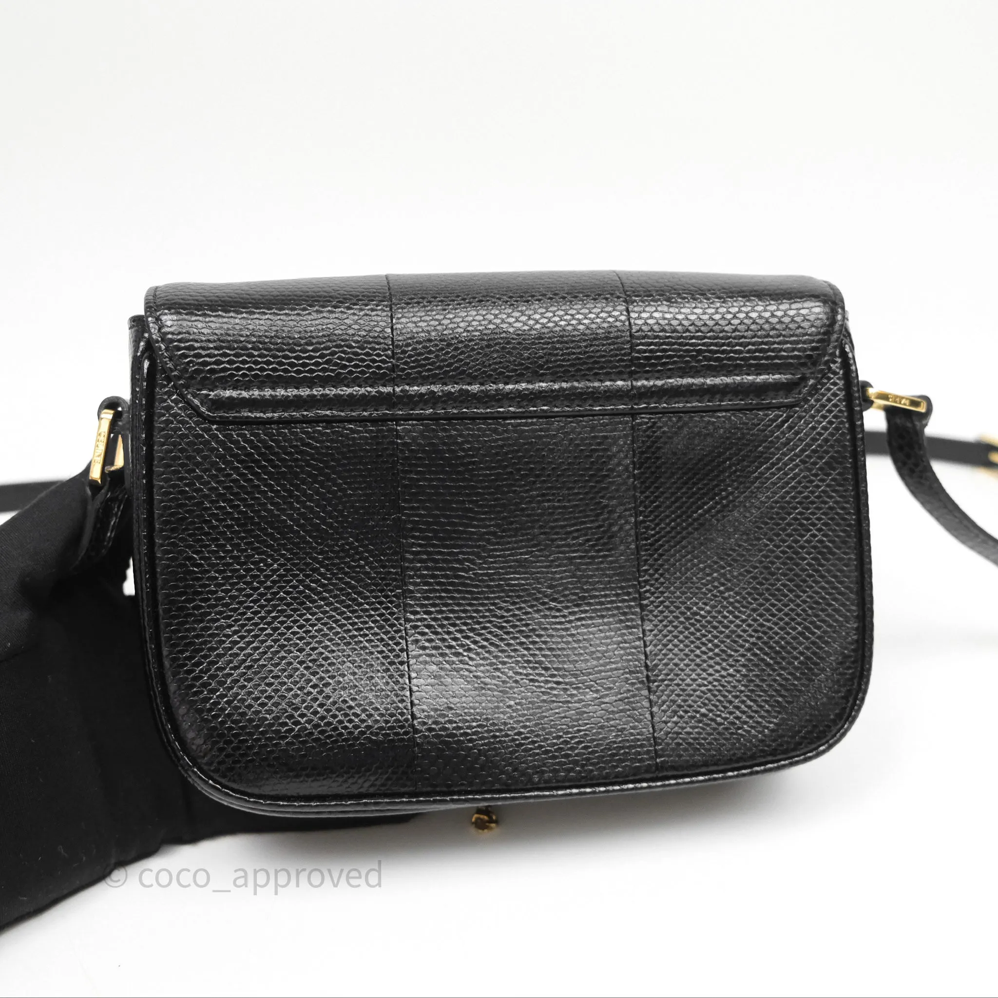 Celine Lizard Small Pampille C Bag Black Gold Hardware