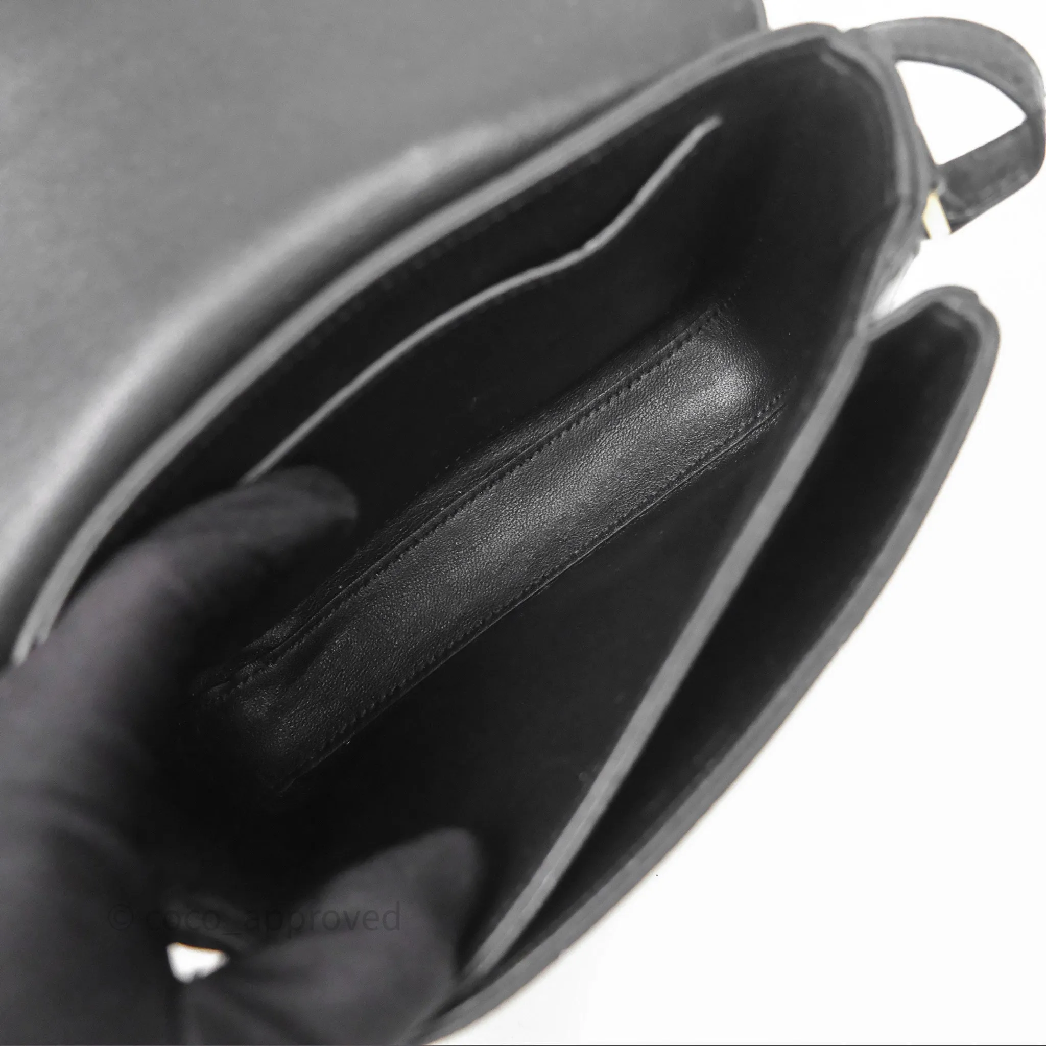 Celine Lizard Small Pampille C Bag Black Gold Hardware