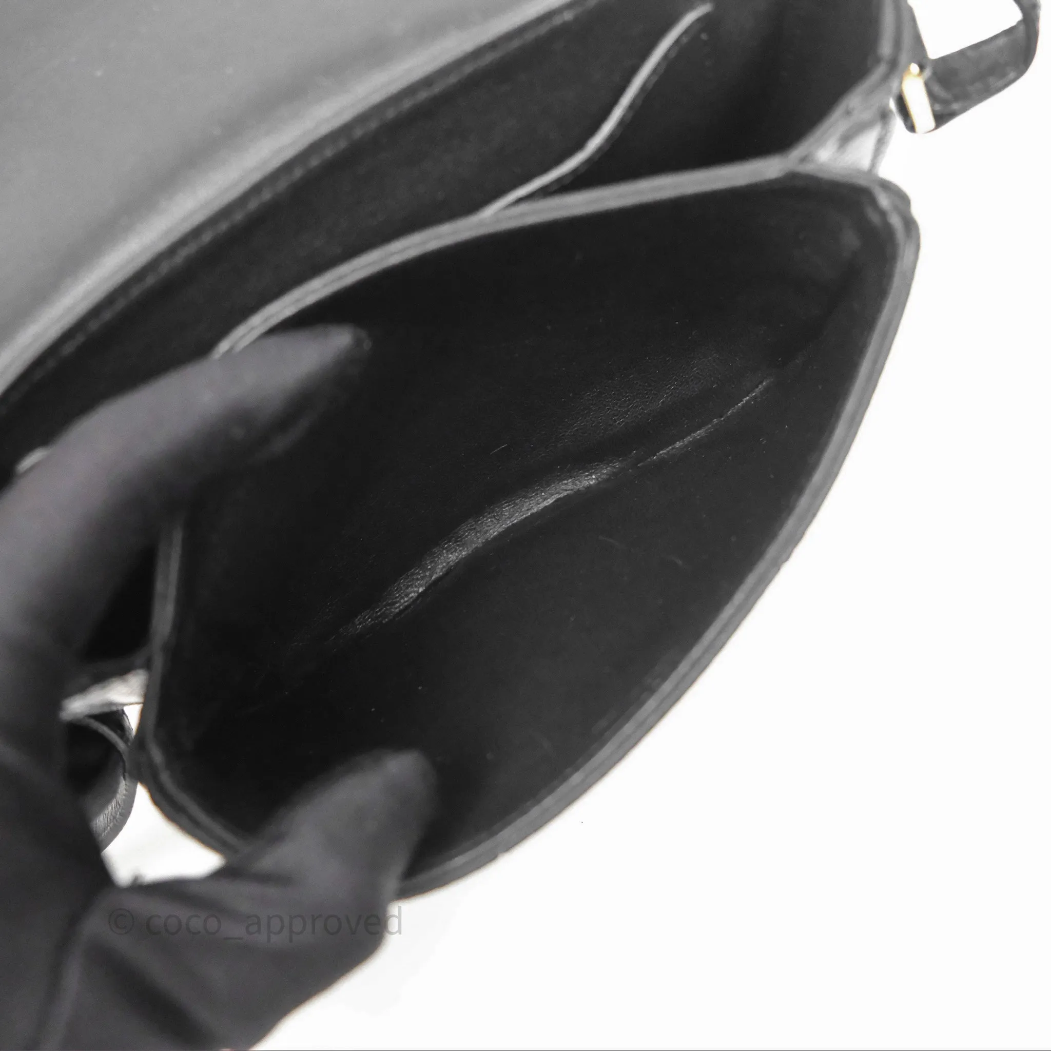 Celine Lizard Small Pampille C Bag Black Gold Hardware