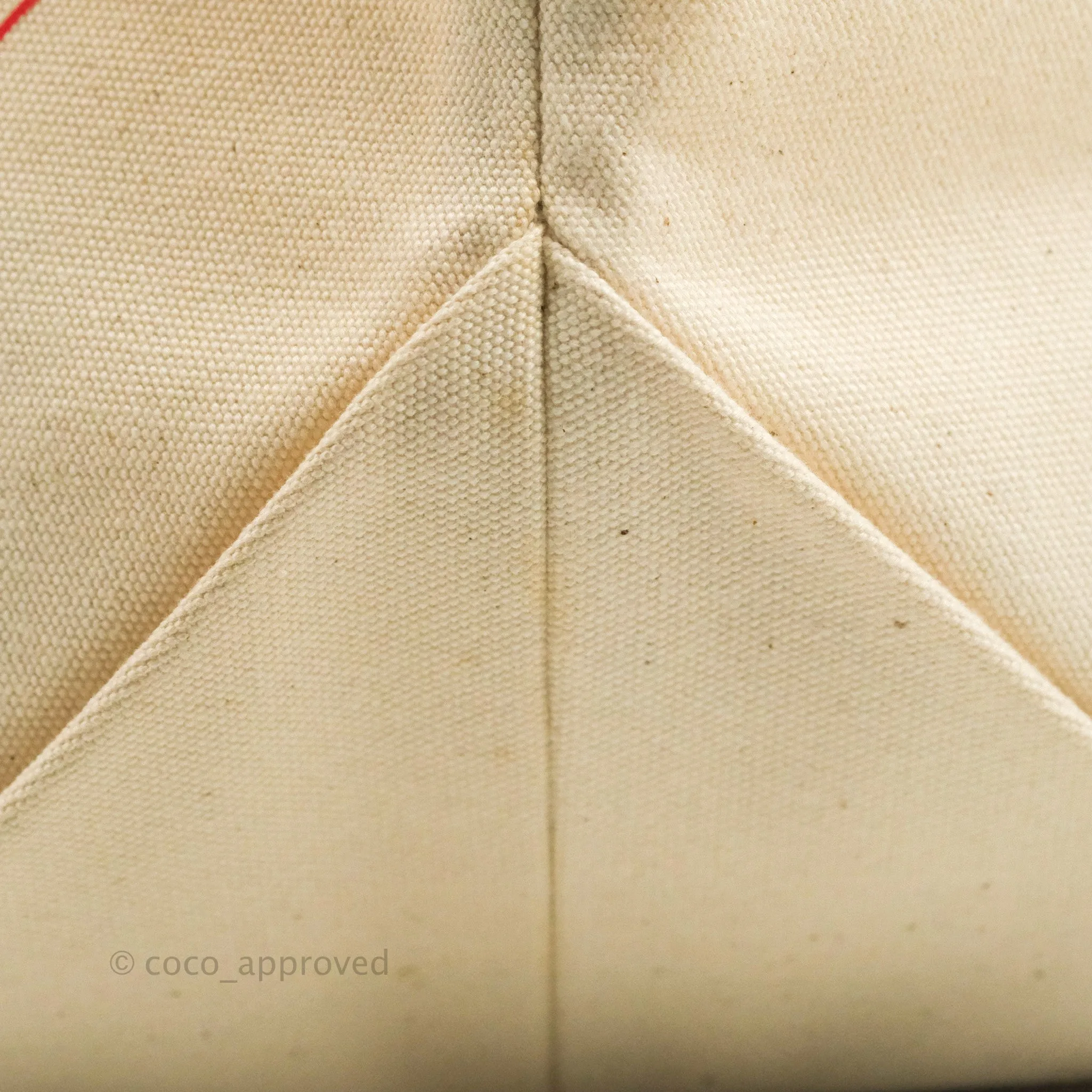 Celine Made In Tote Bag Natural Canvas