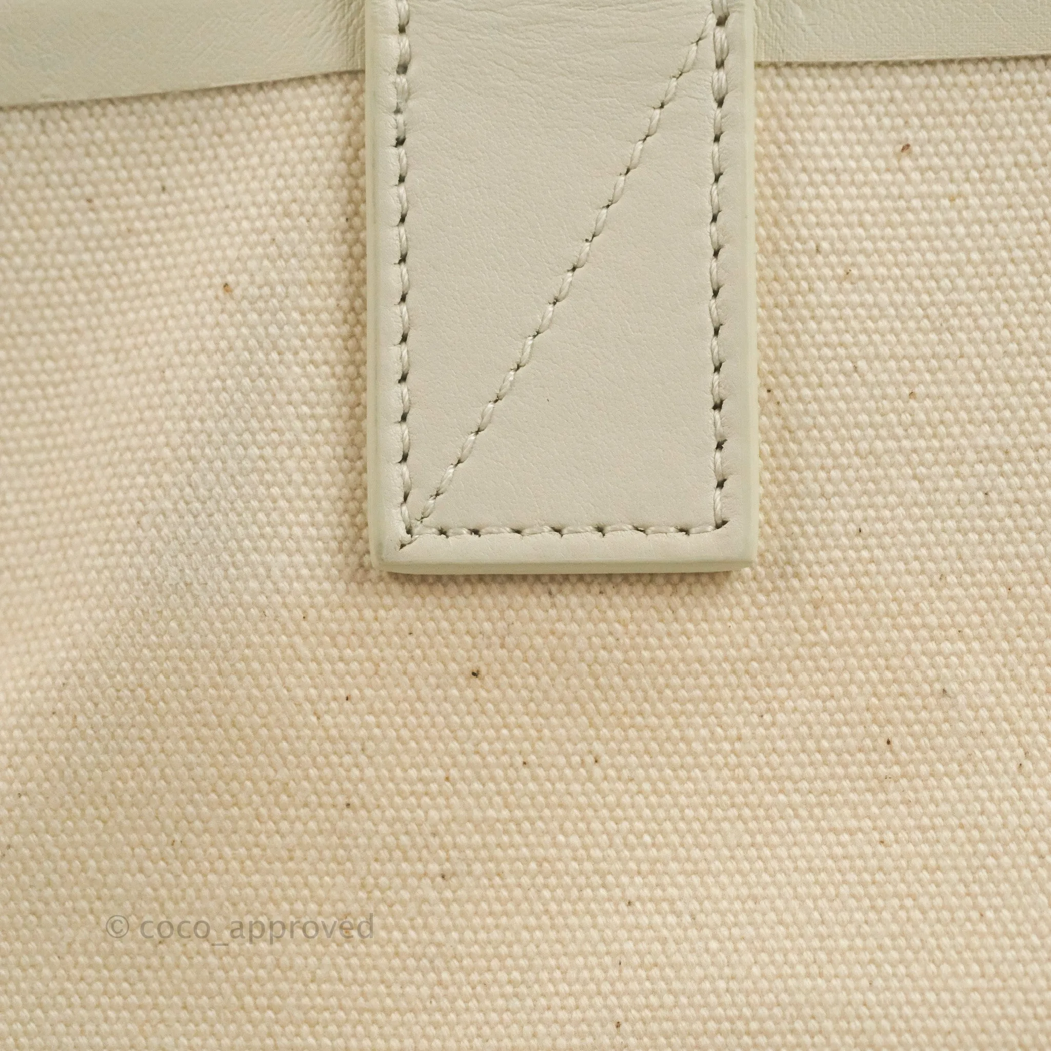 Celine Made In Tote Bag Natural Canvas