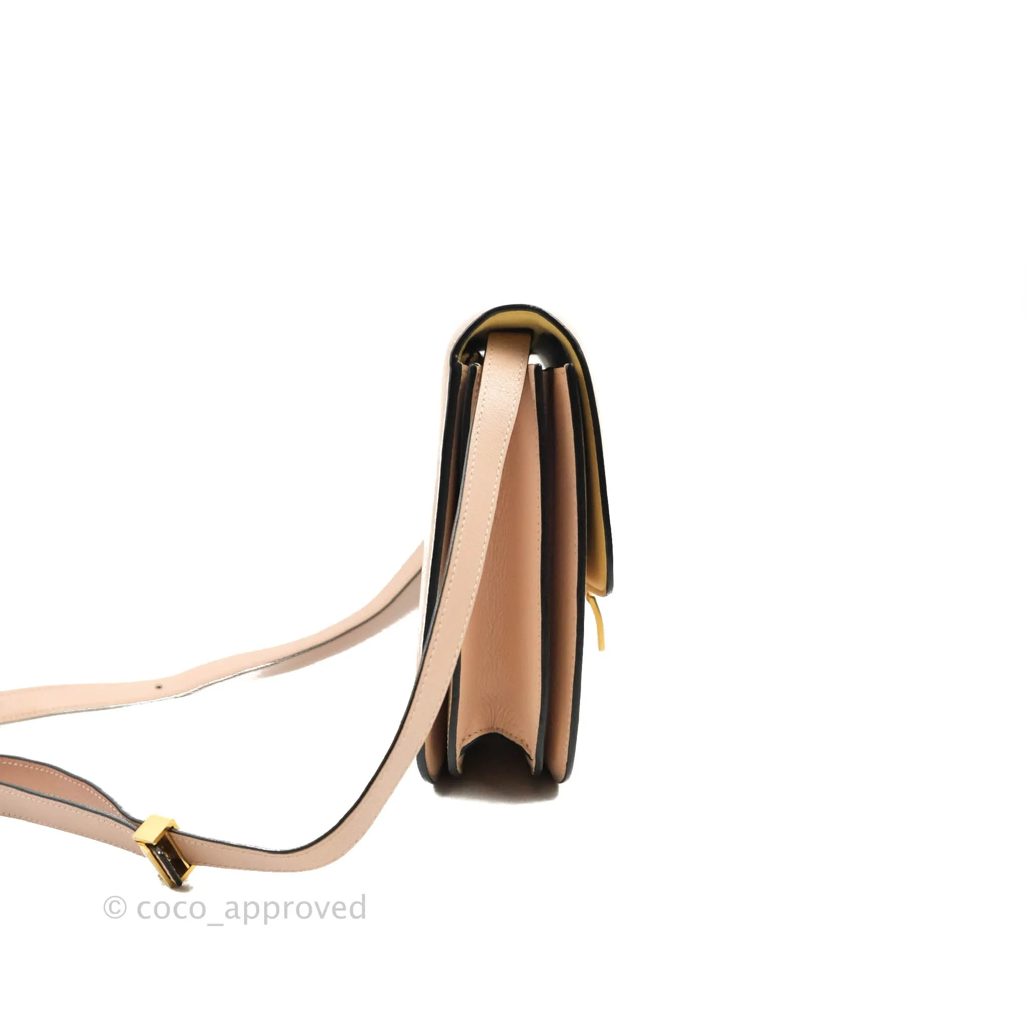 Celine Medium Classic Box Flap Blush Goatskin