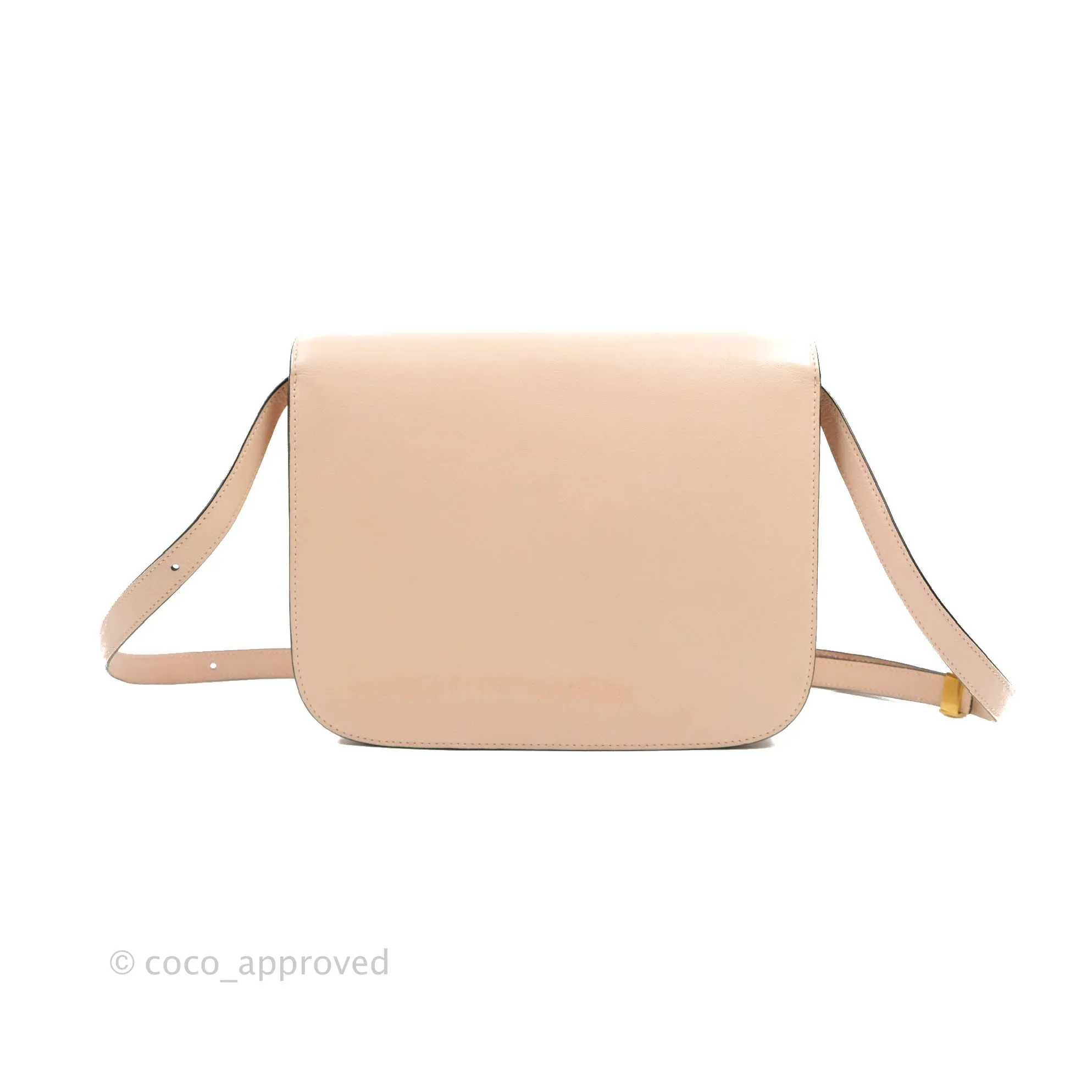 Celine Medium Classic Box Flap Blush Goatskin