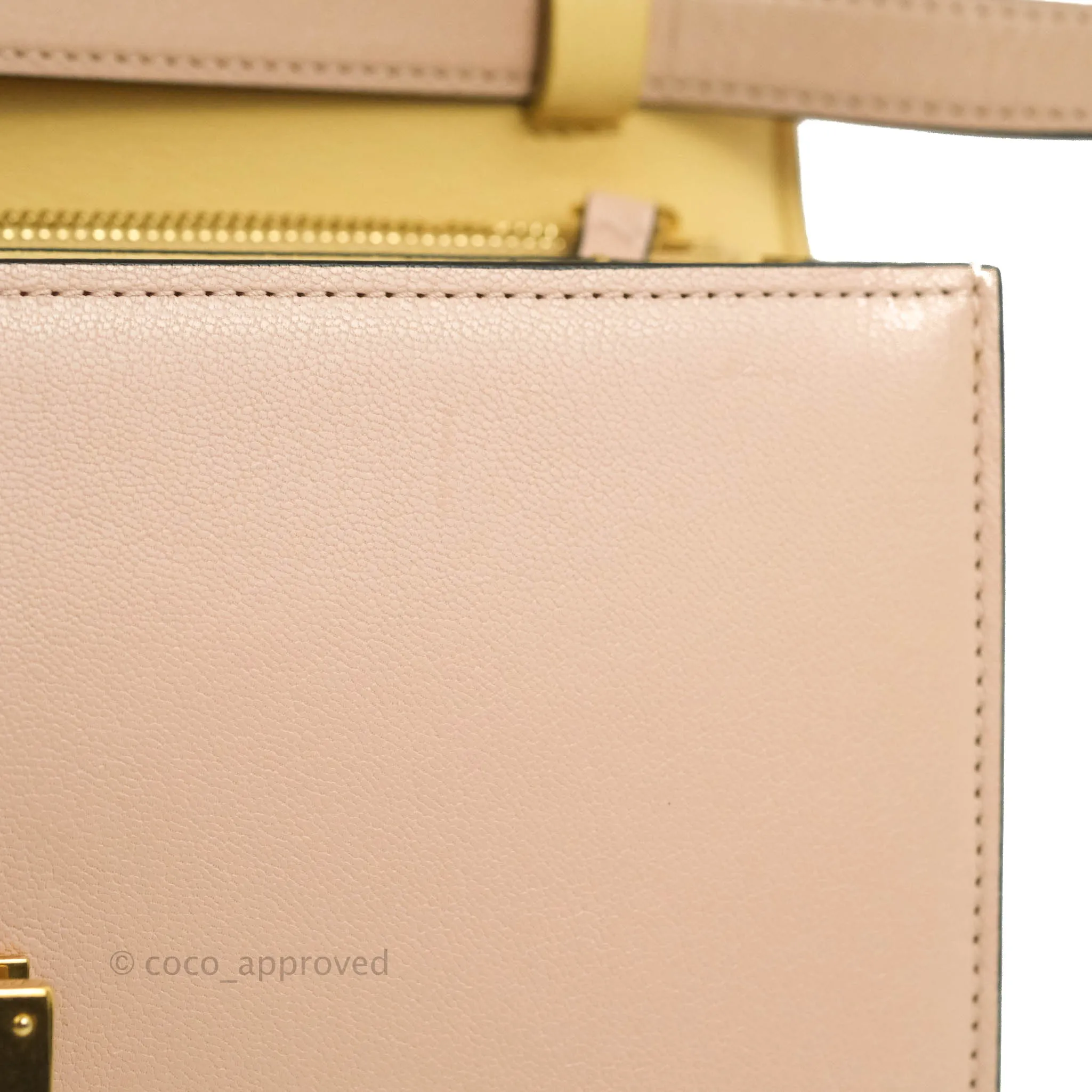 Celine Medium Classic Box Flap Blush Goatskin