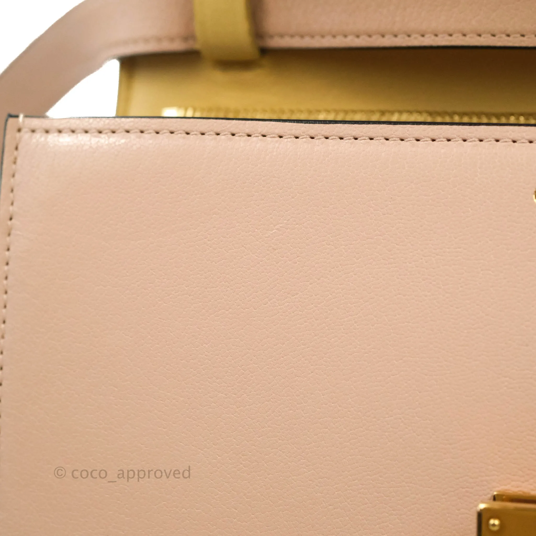 Celine Medium Classic Box Flap Blush Goatskin