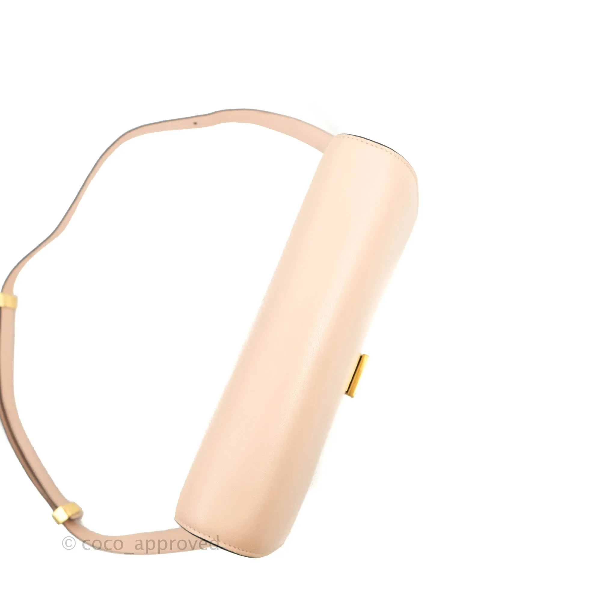 Celine Medium Classic Box Flap Blush Goatskin