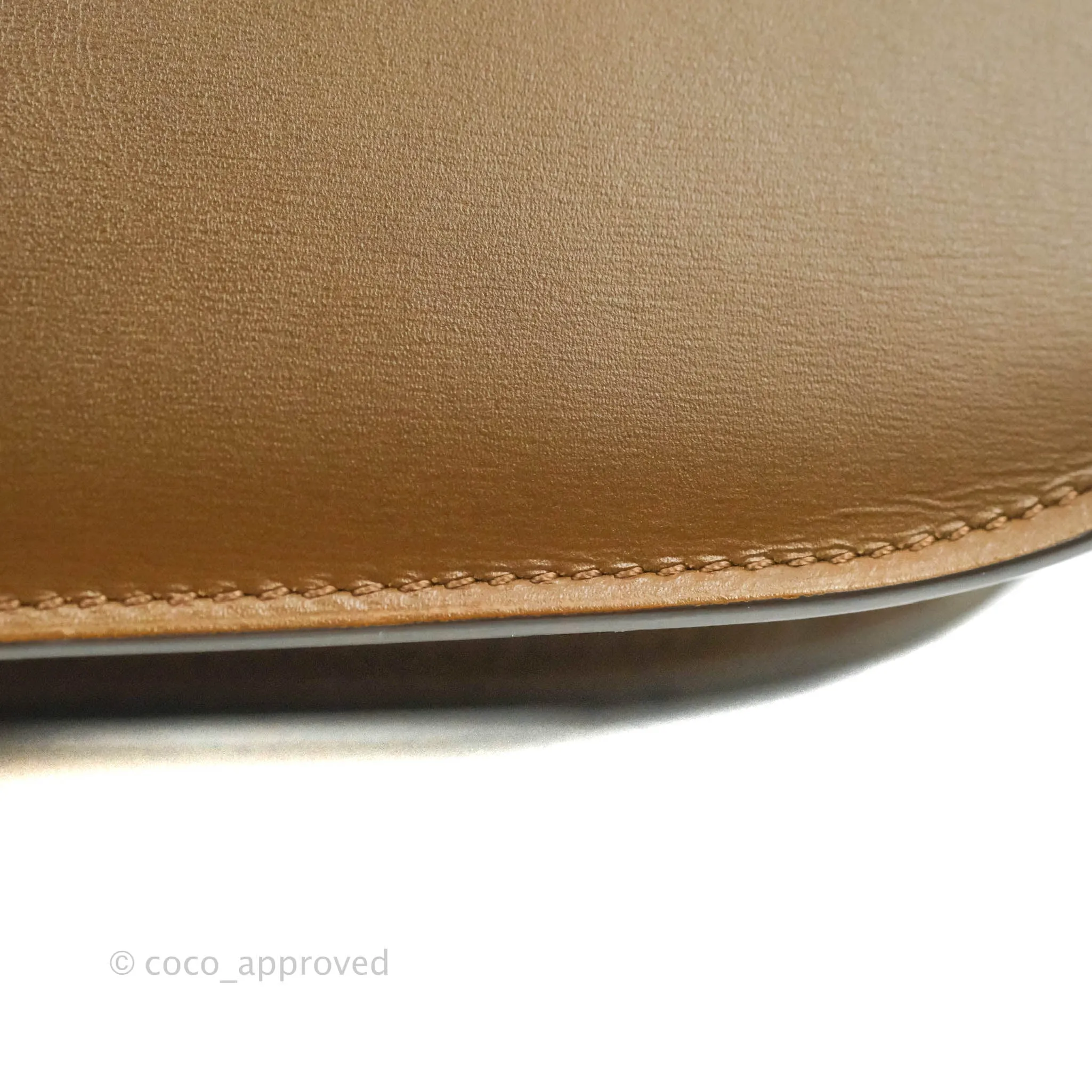Celine Medium Classic Box Flap Caramel Calfskin